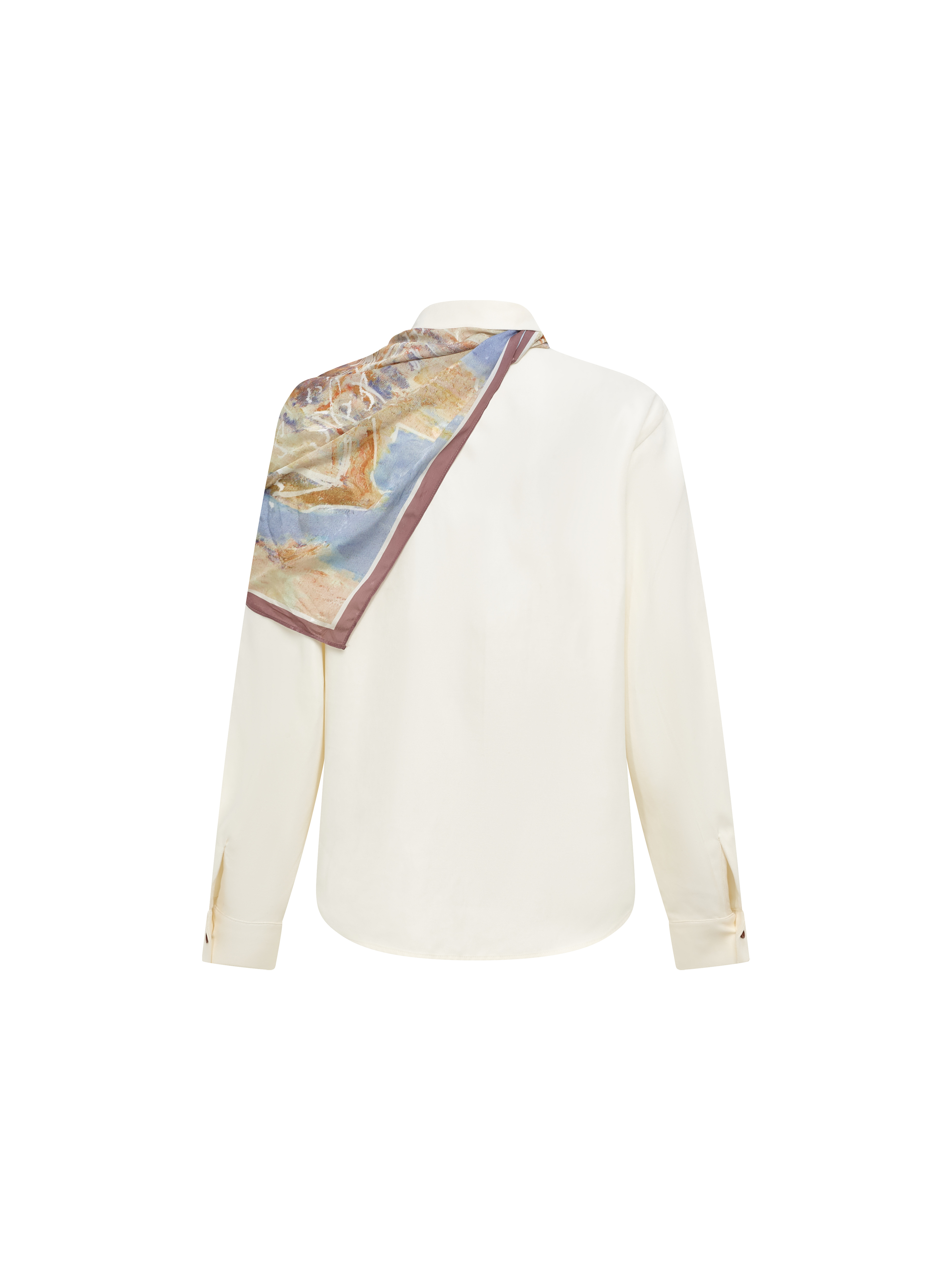 Artistic Scarf Shirt