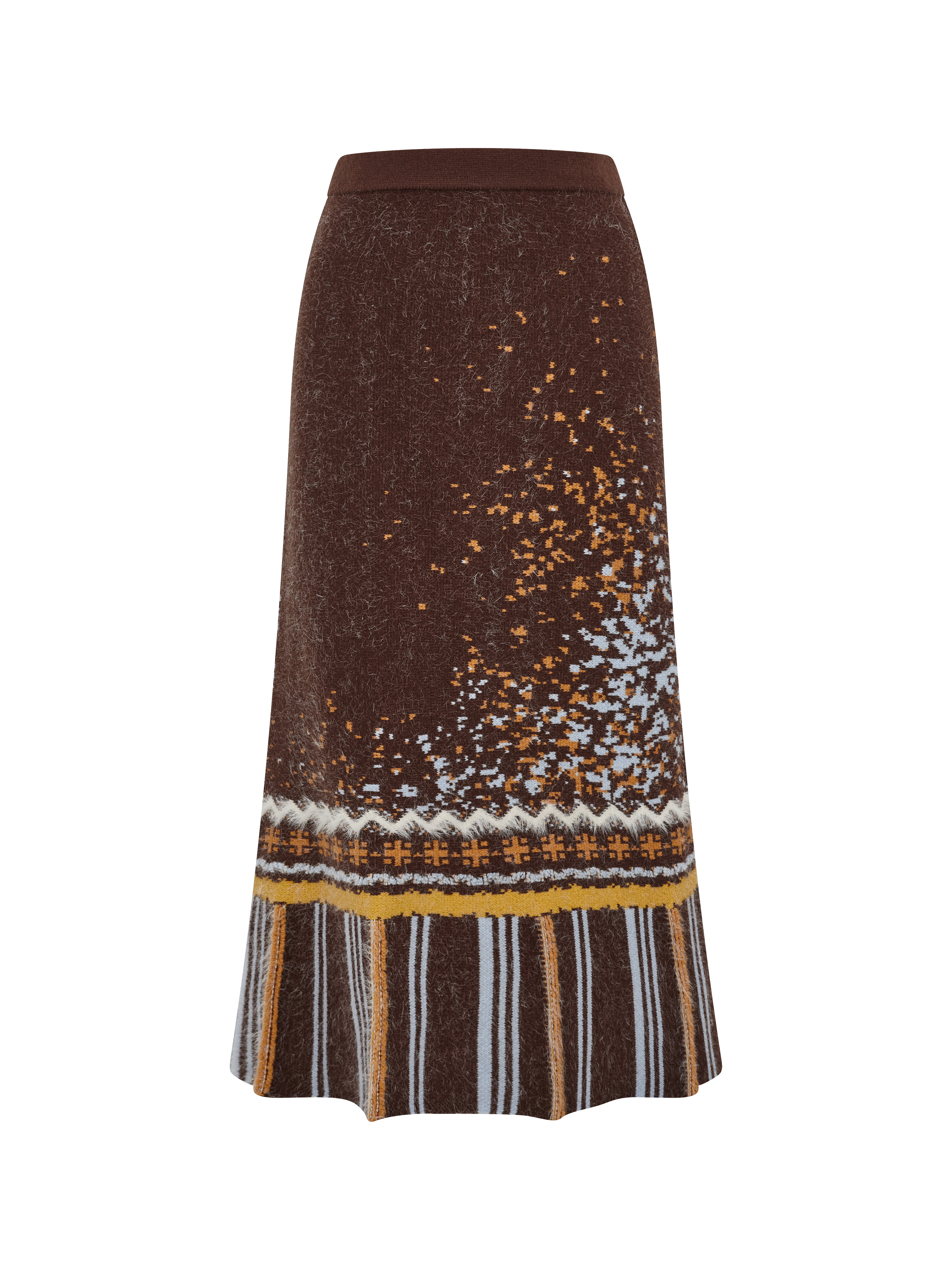 Artistic Velvet Skirt