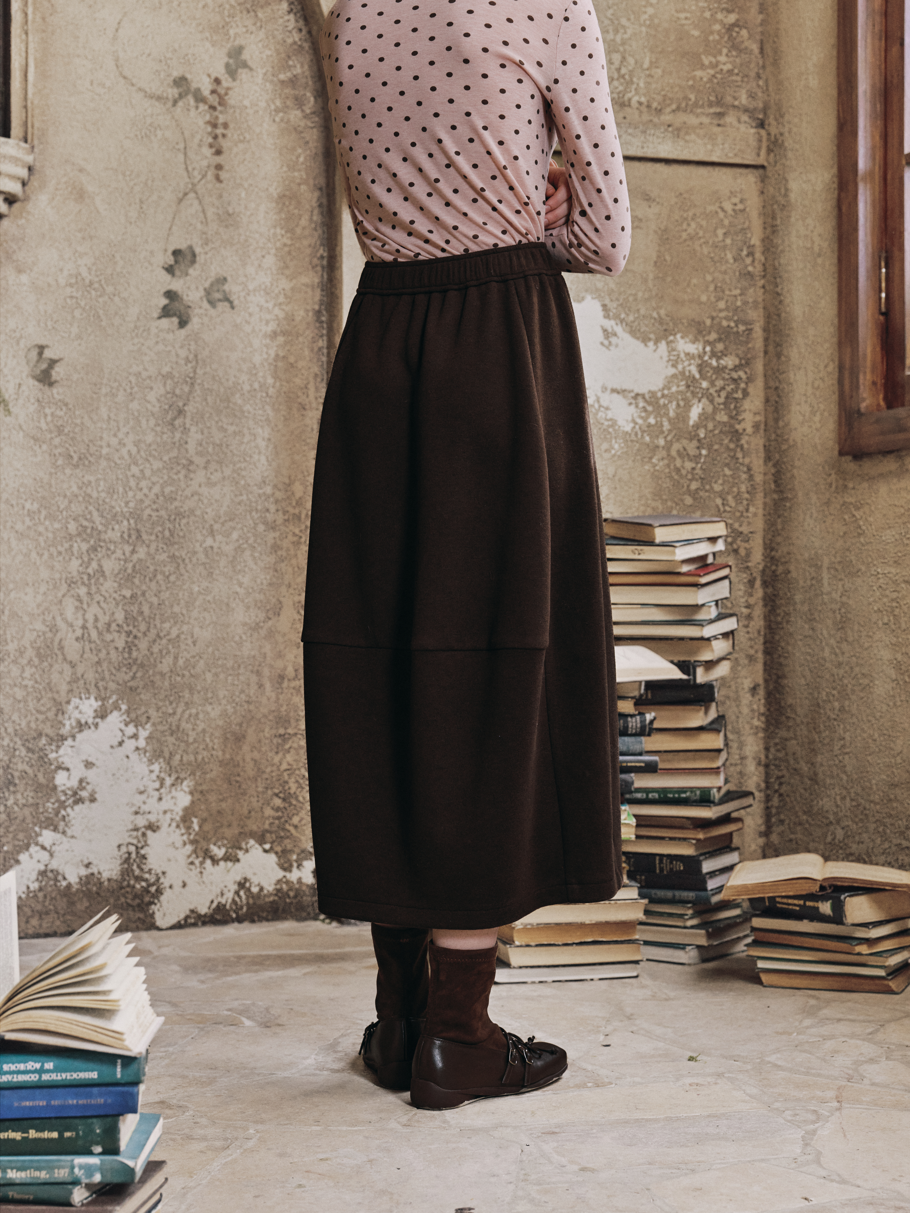 Elegant Velvet Skirt