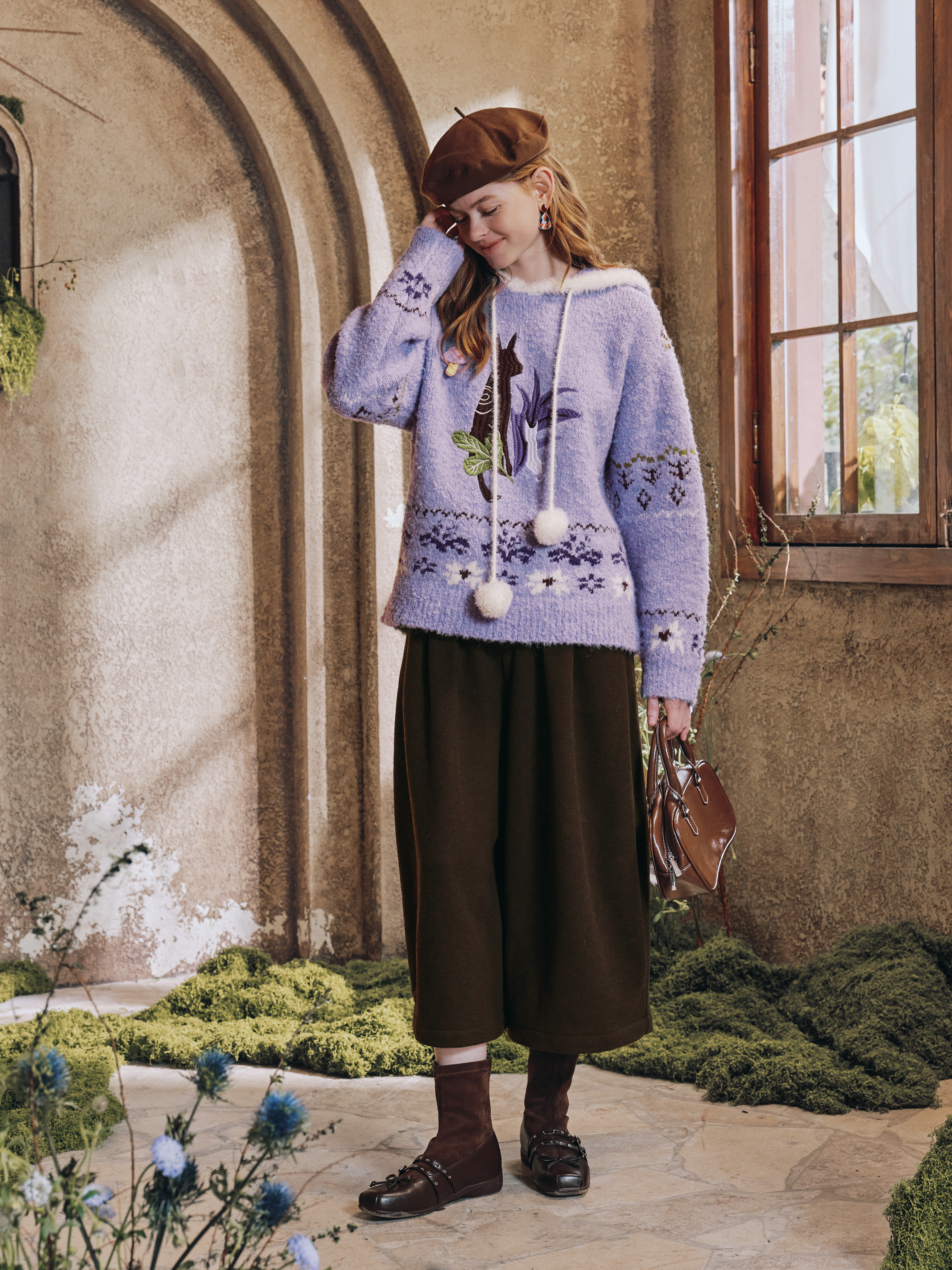 Soft Hooded Sweater