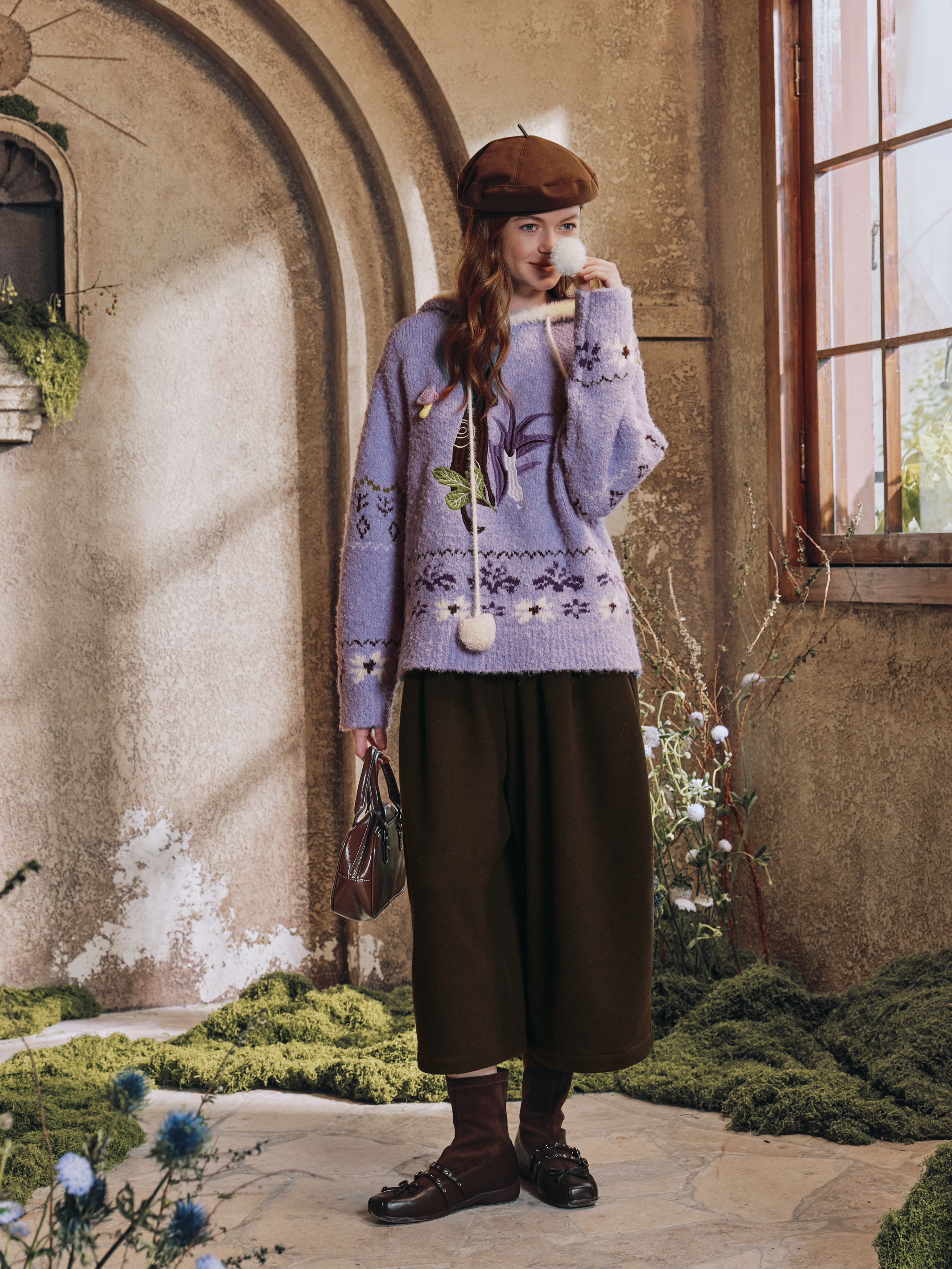 Soft Hooded Sweater