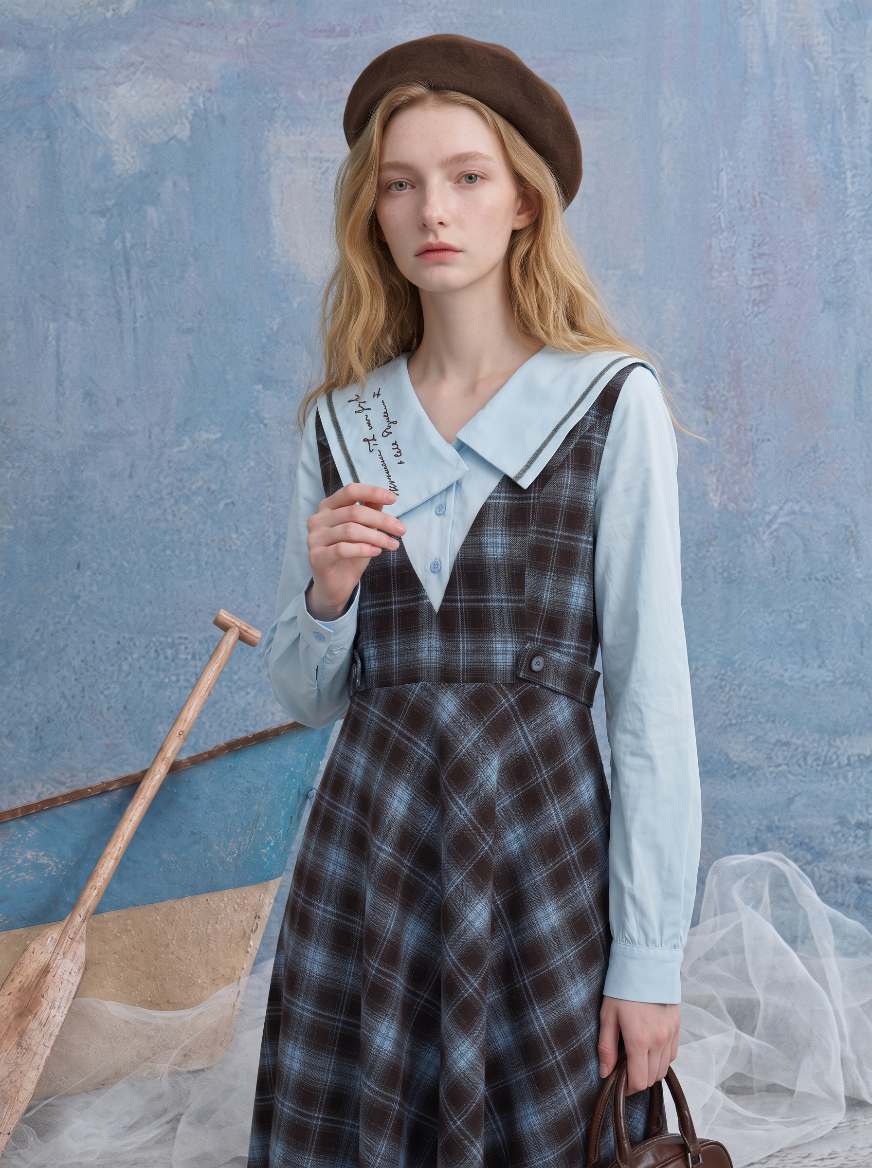 Vintage Plaid Dress