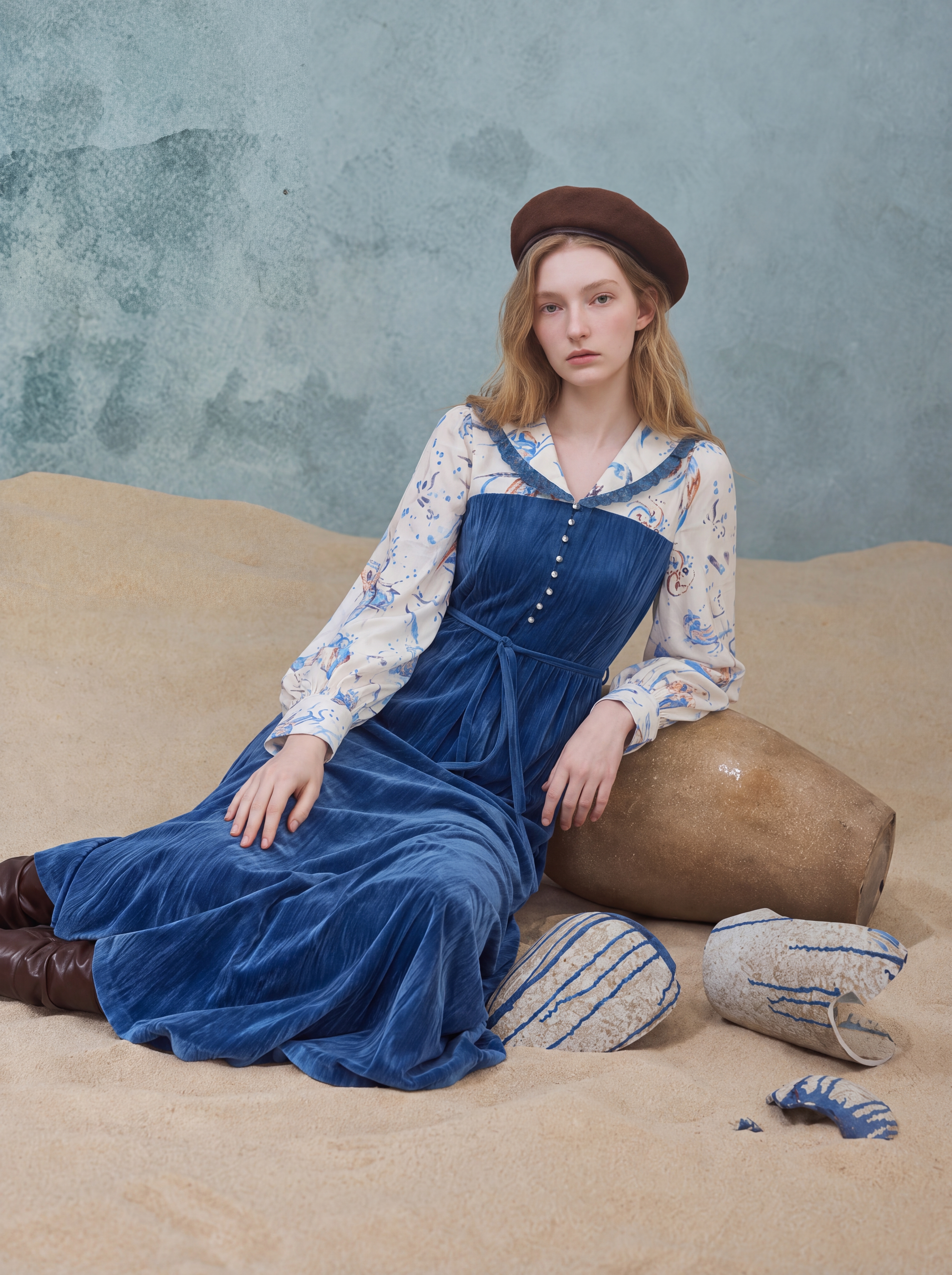 Vintage Suspender Dress