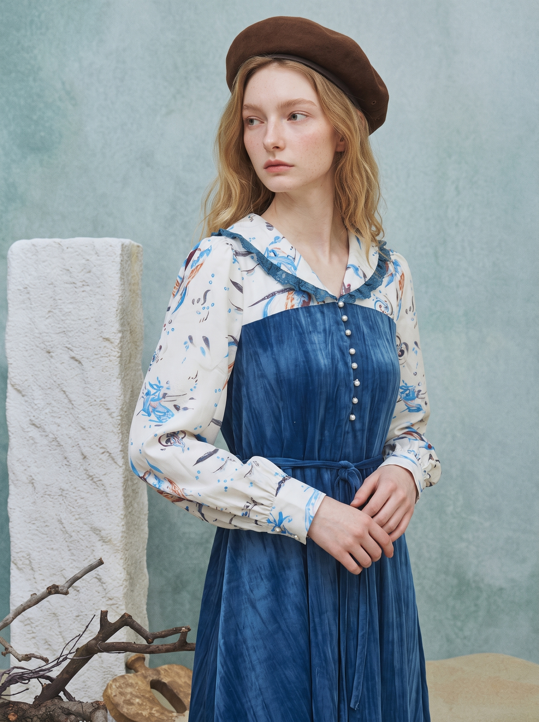 Vintage Suspender Dress