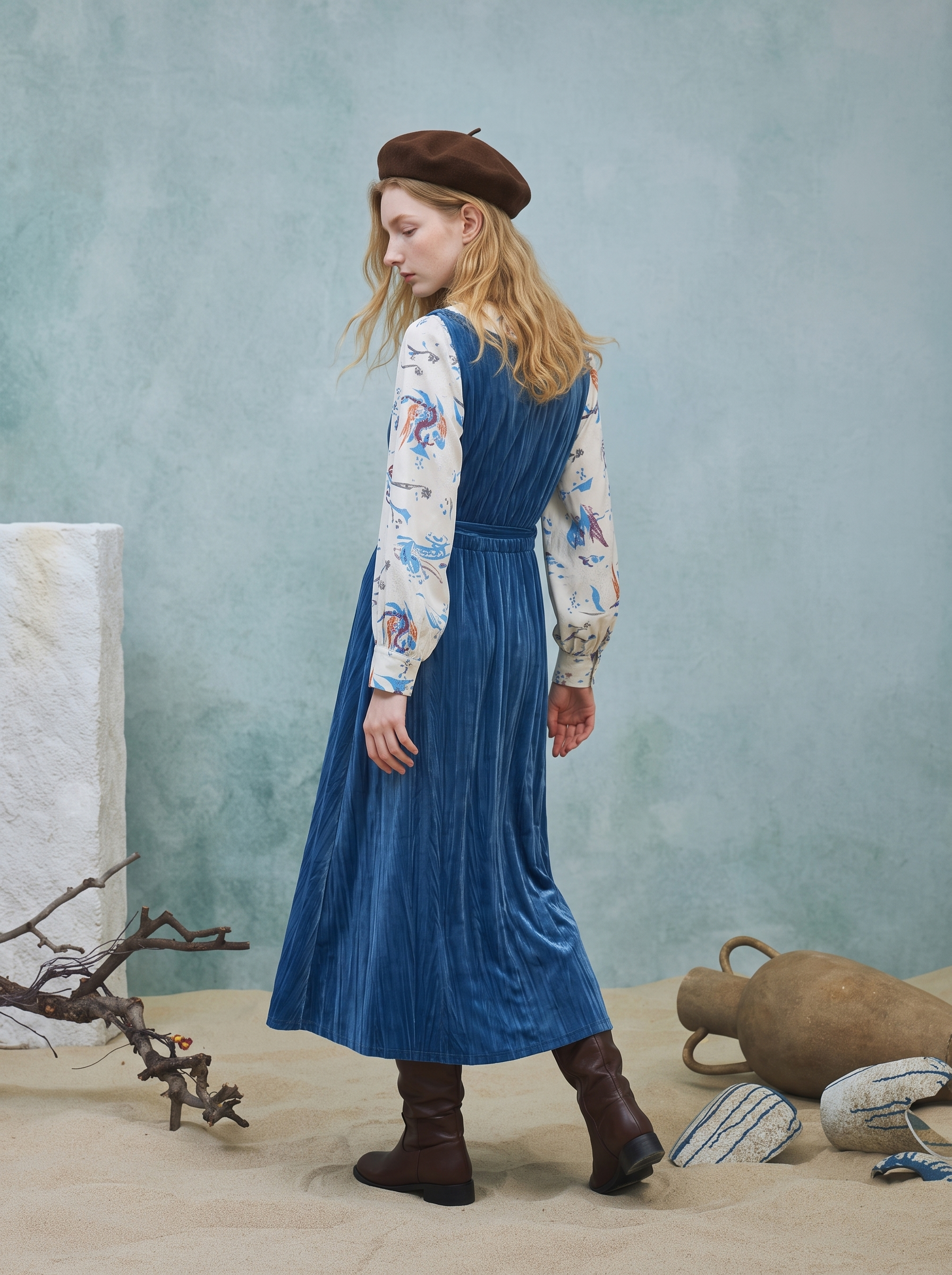 Vintage Suspender Dress