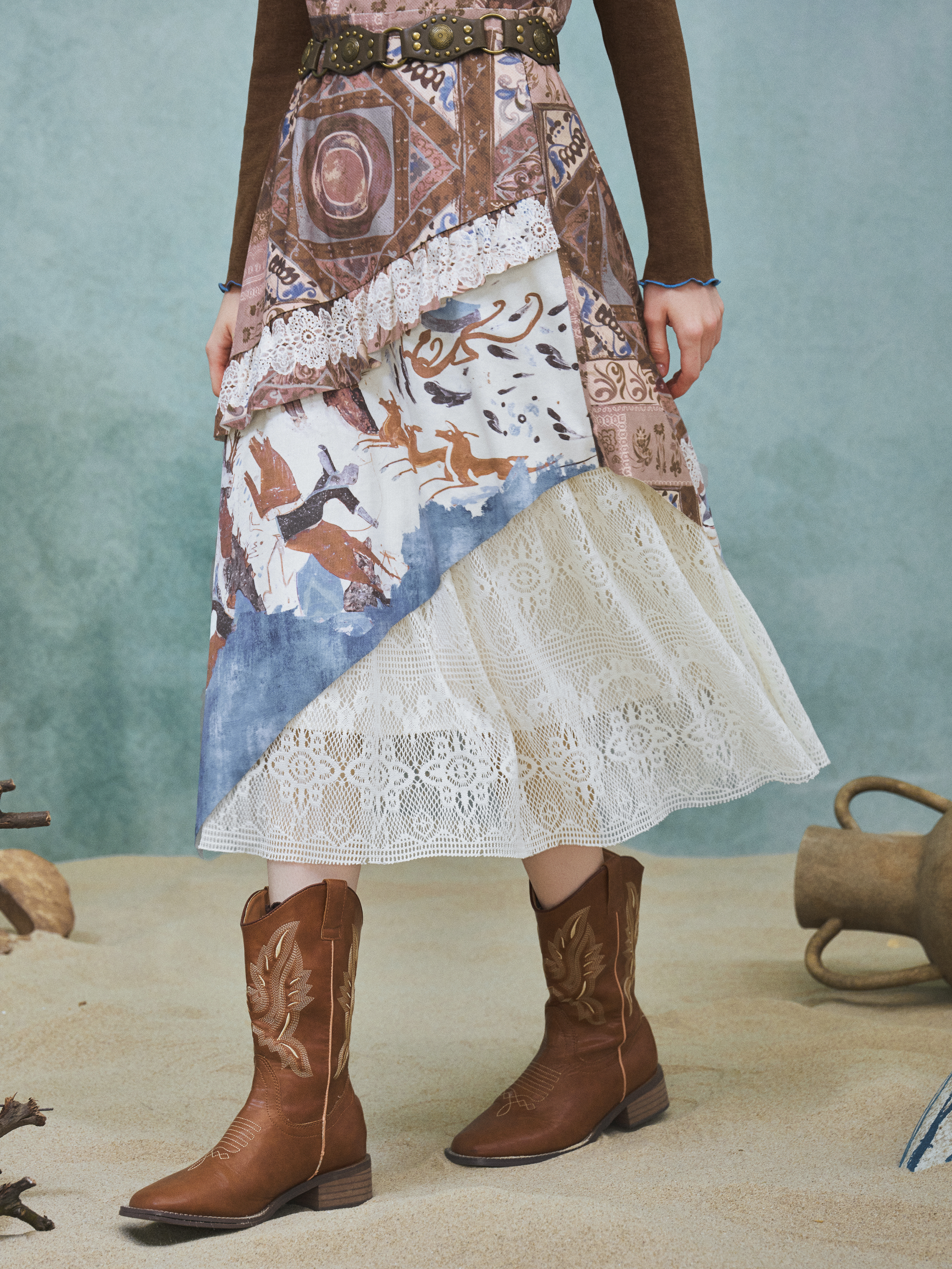 Relaxed Coffee Dress