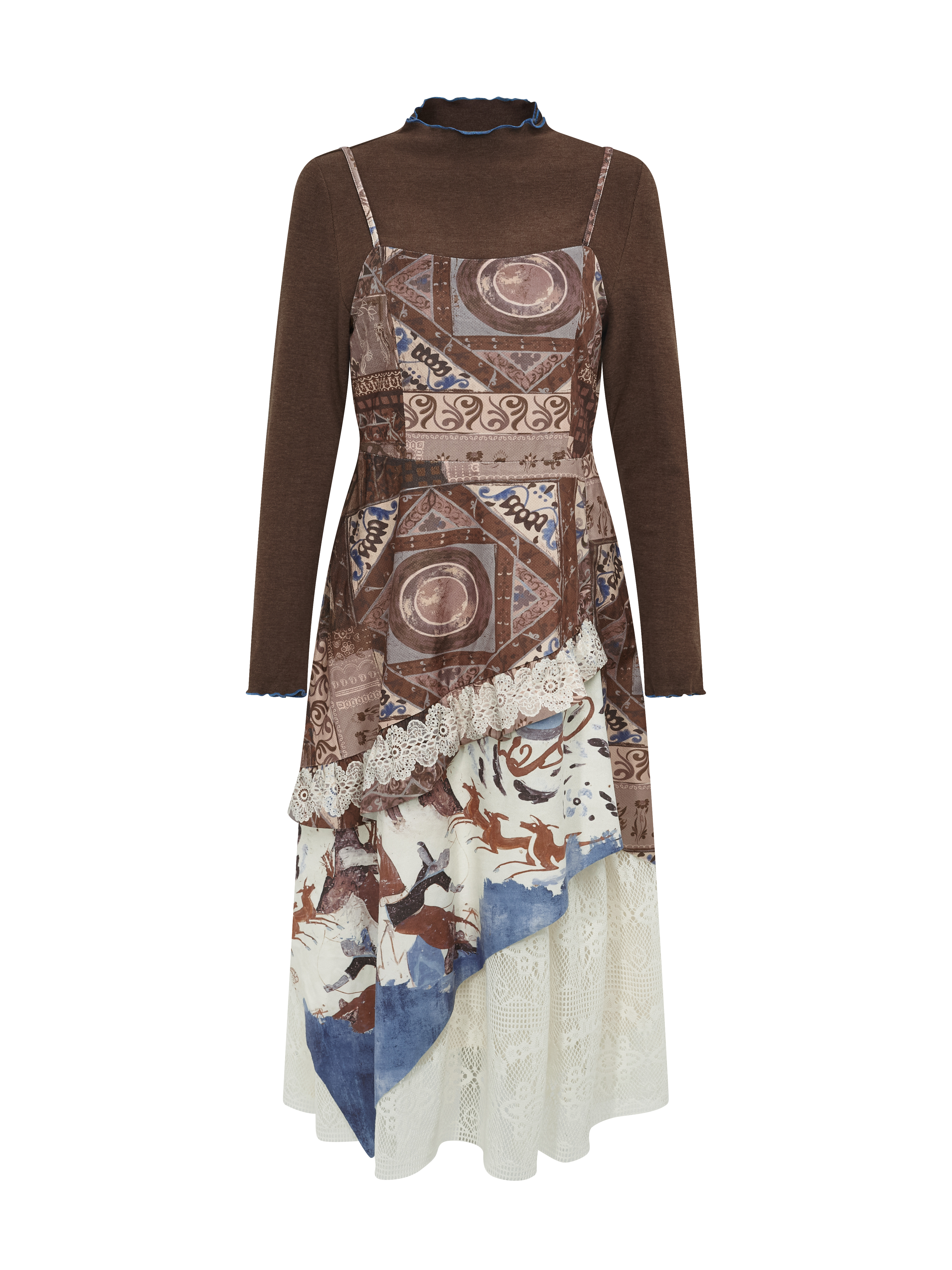 Relaxed Coffee Dress