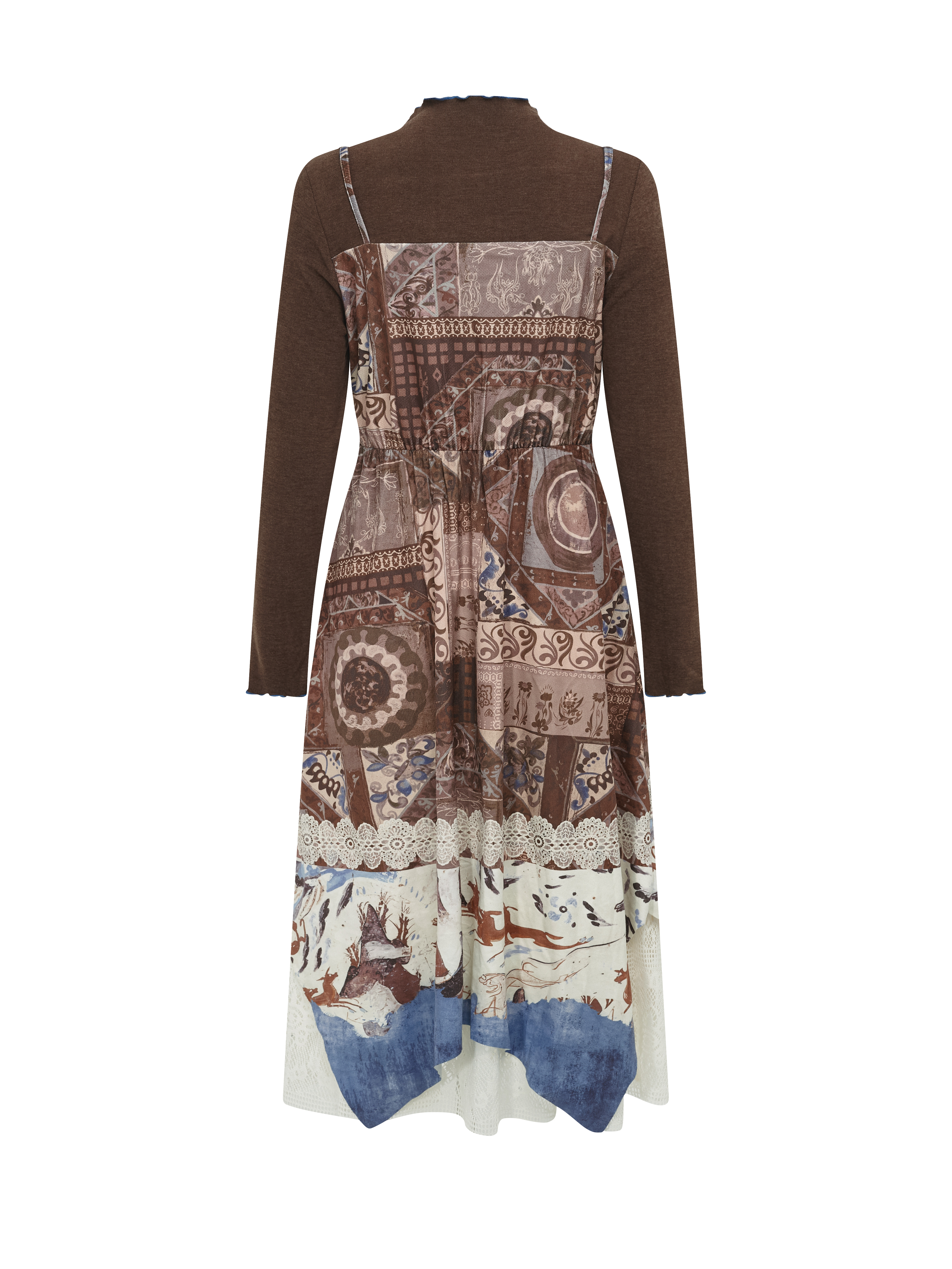 Relaxed Coffee Dress