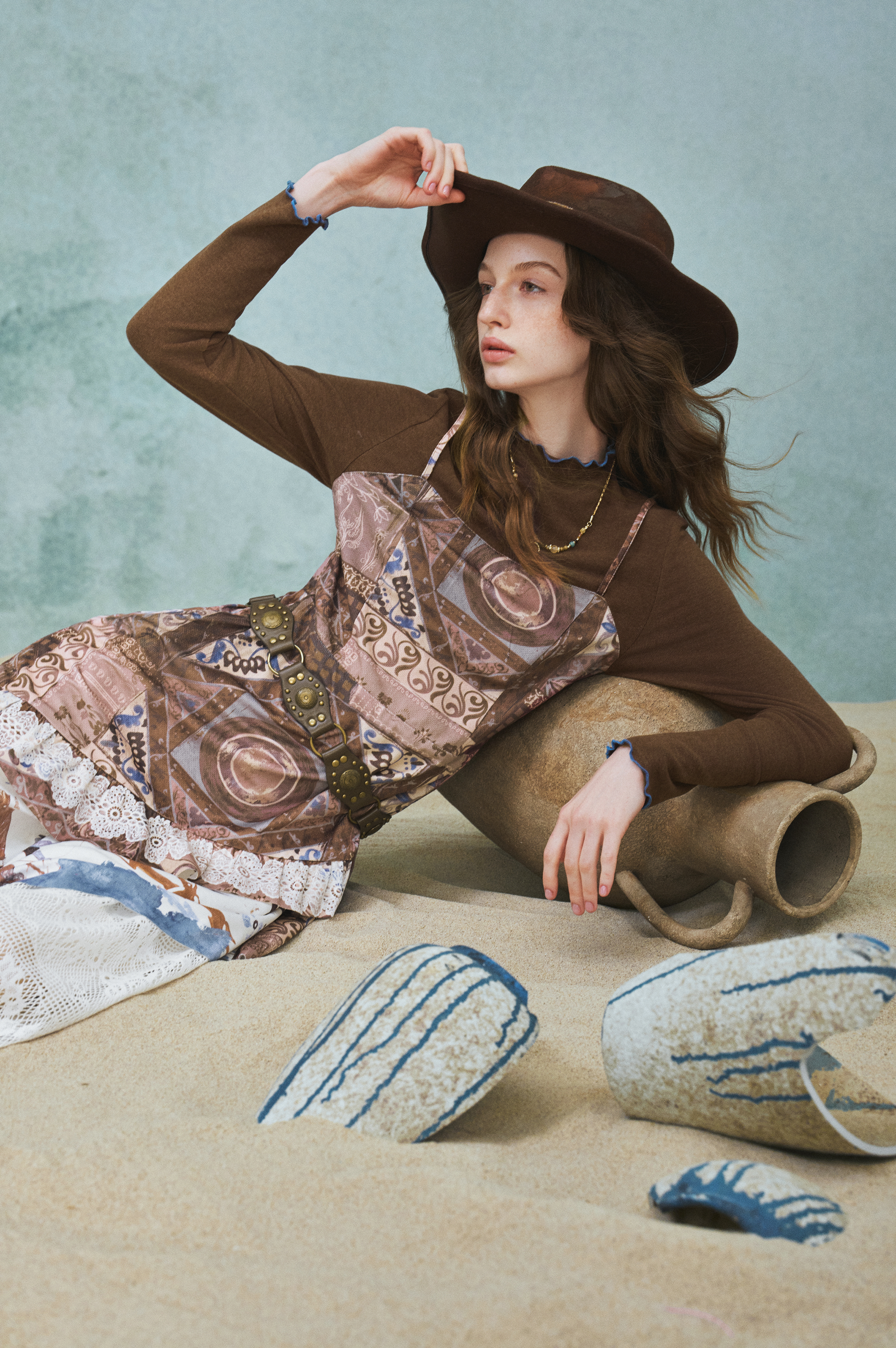 Relaxed Coffee Dress