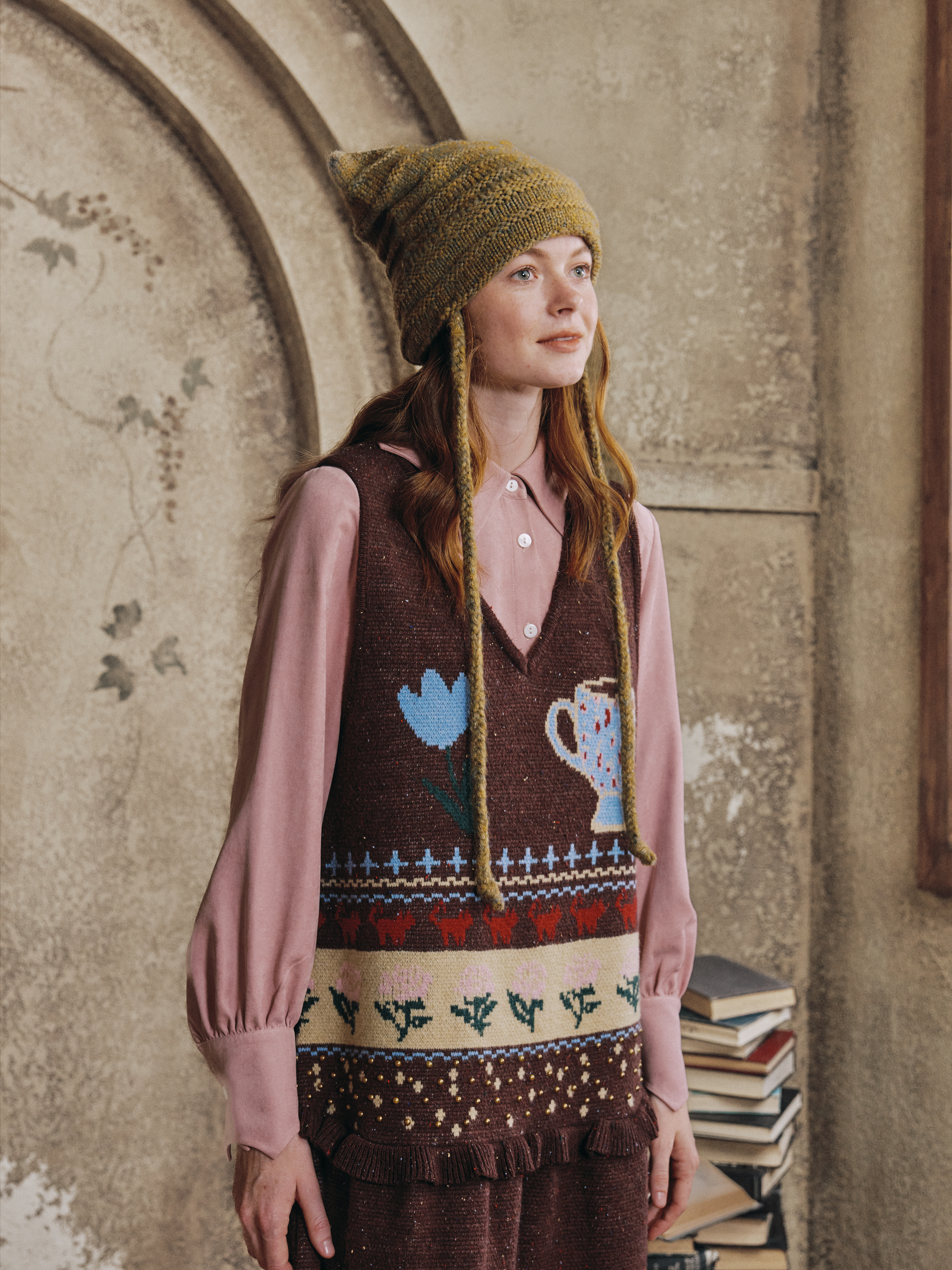 Artistic Argyle Dress