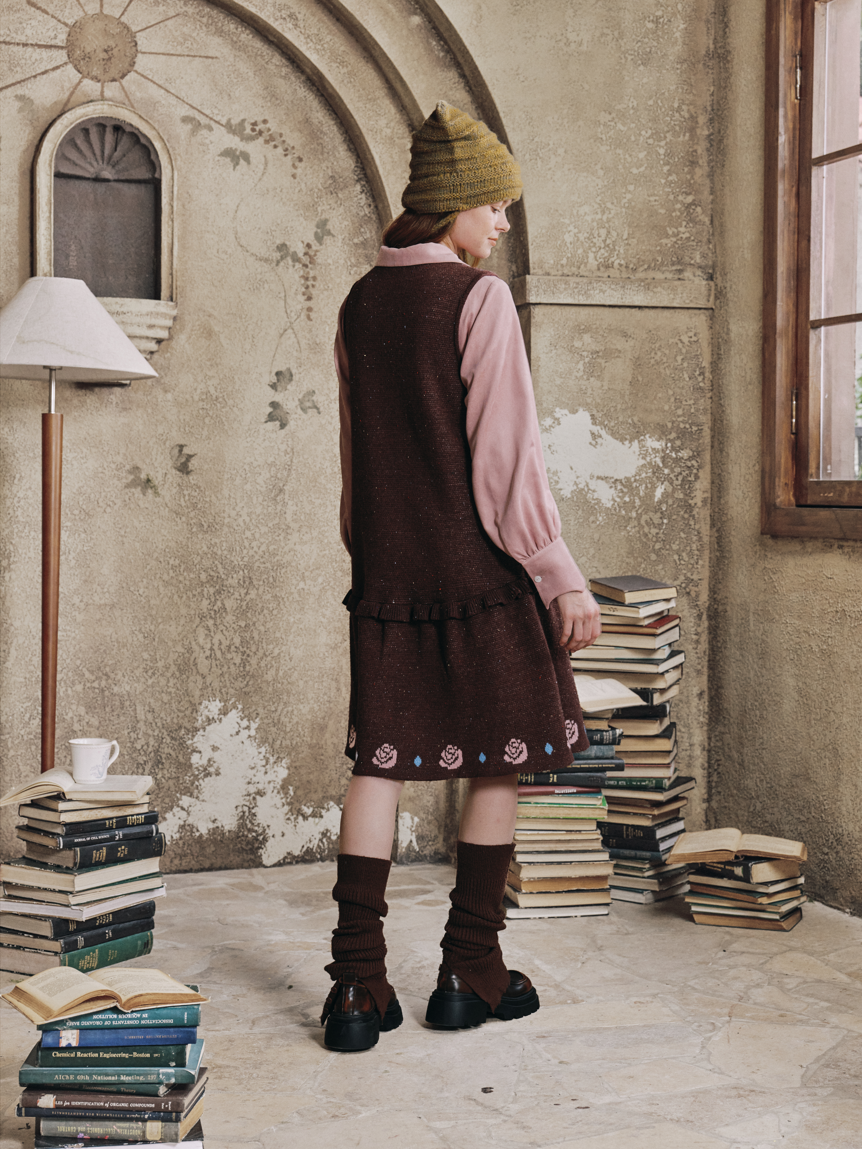Artistic Argyle Dress