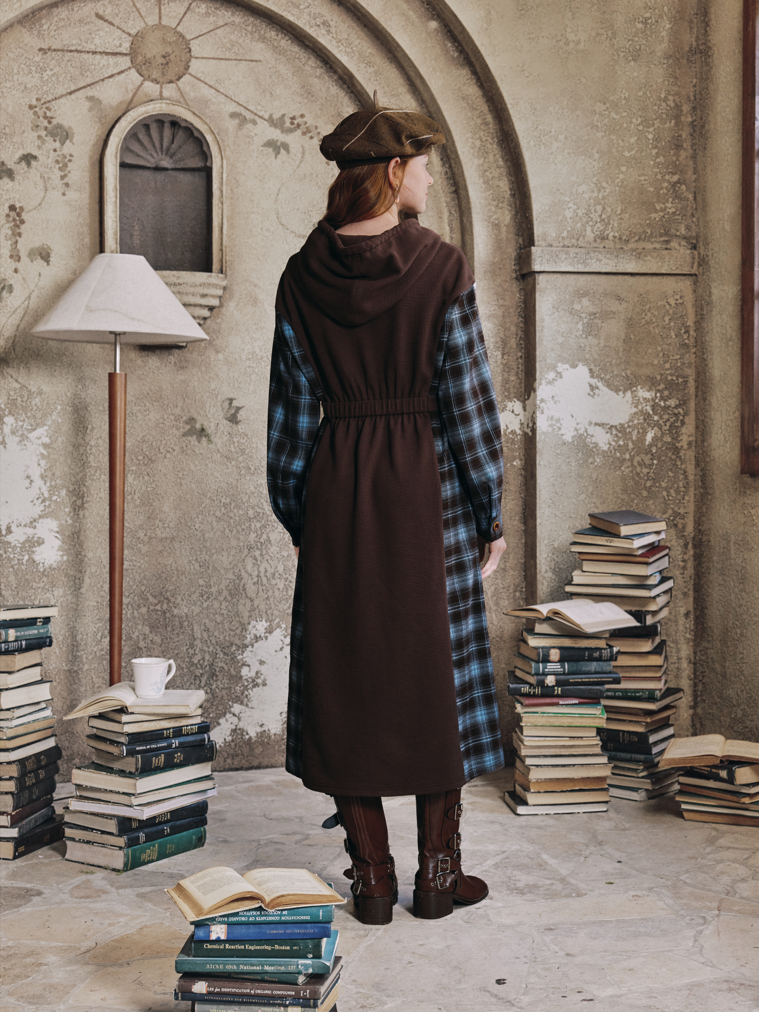 Relaxed Hooded Dress
