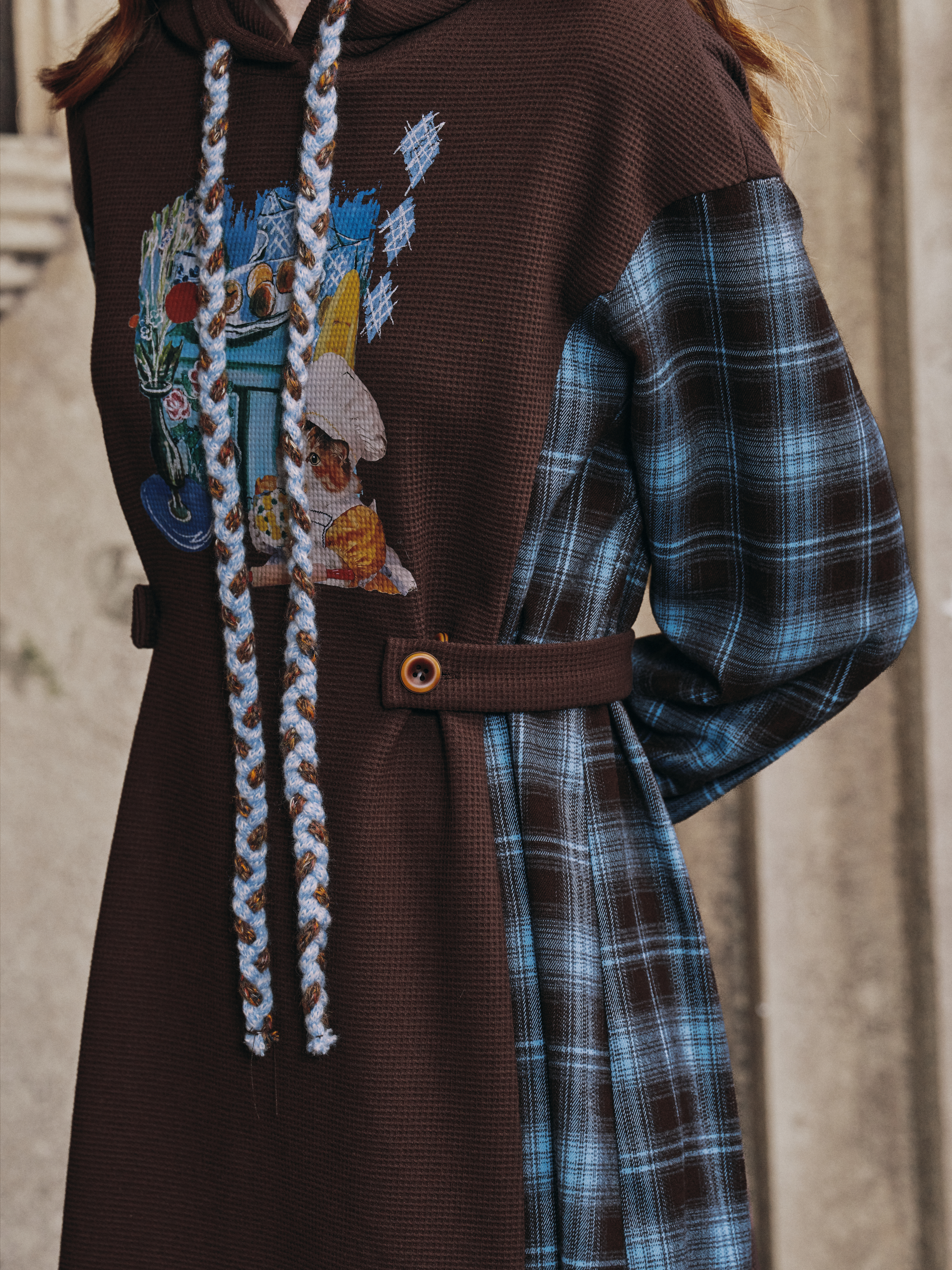 Relaxed Hooded Dress