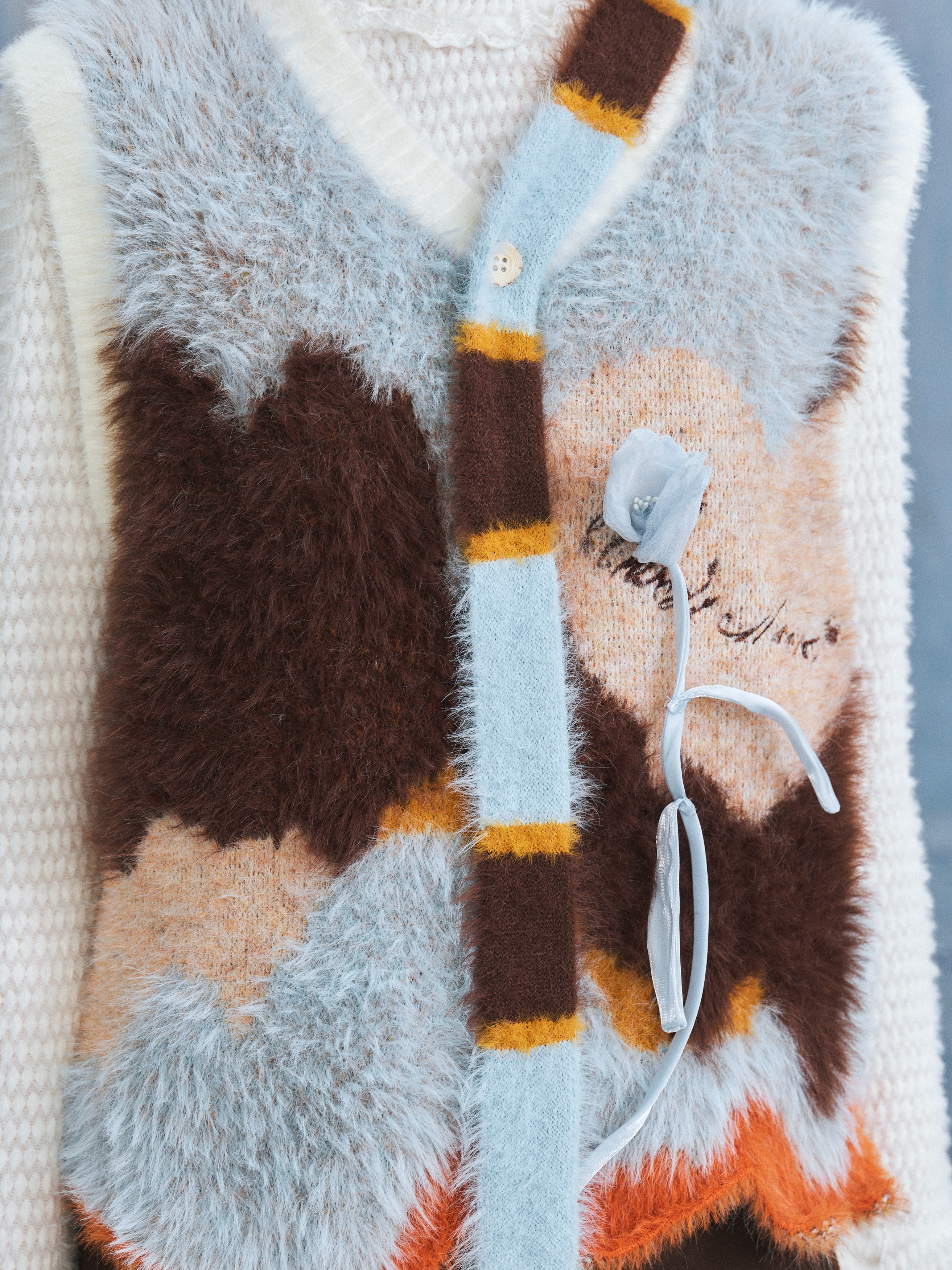 Vintage Trench-Style Vest
