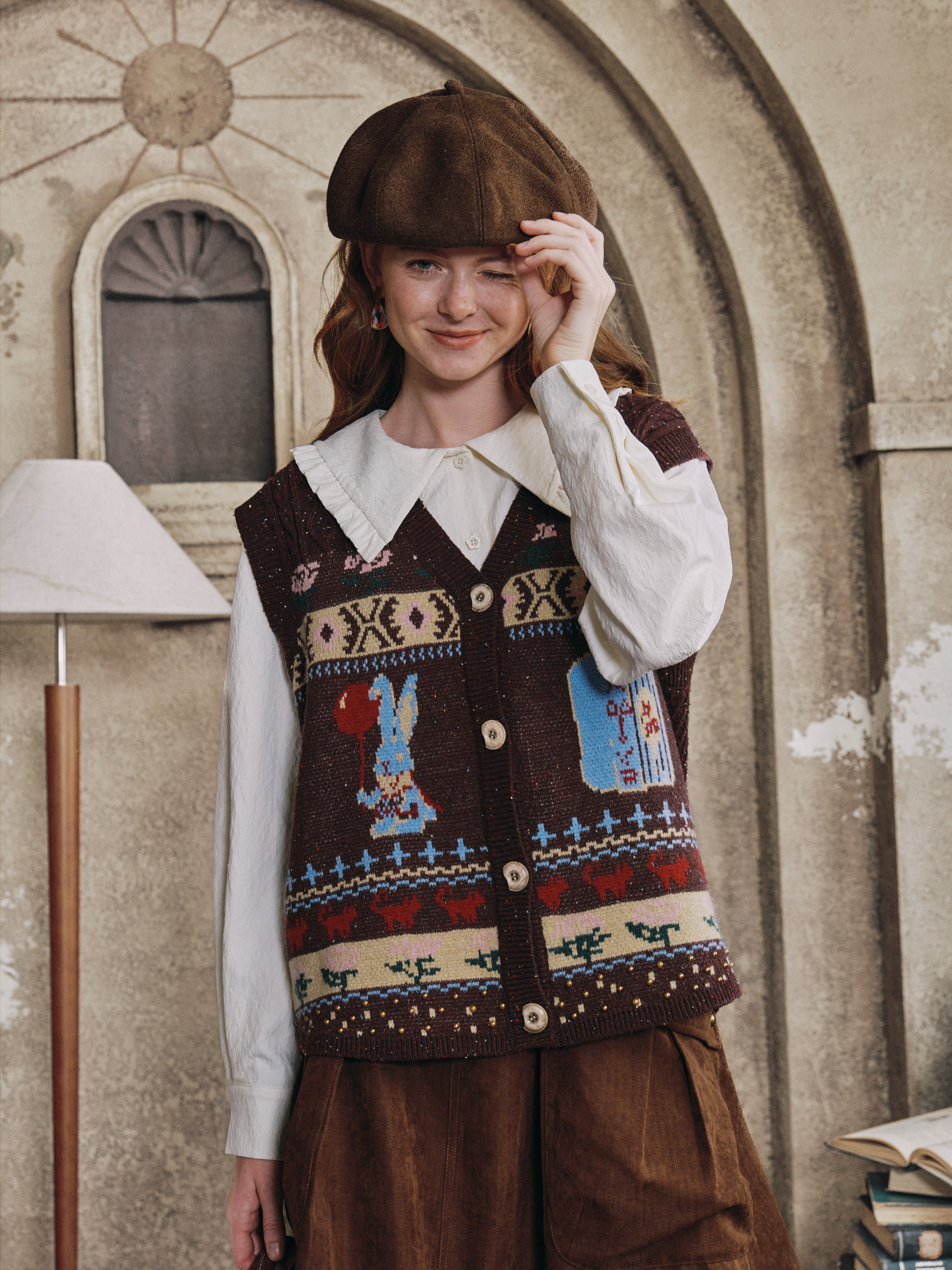 Vintage Ethnic Vest