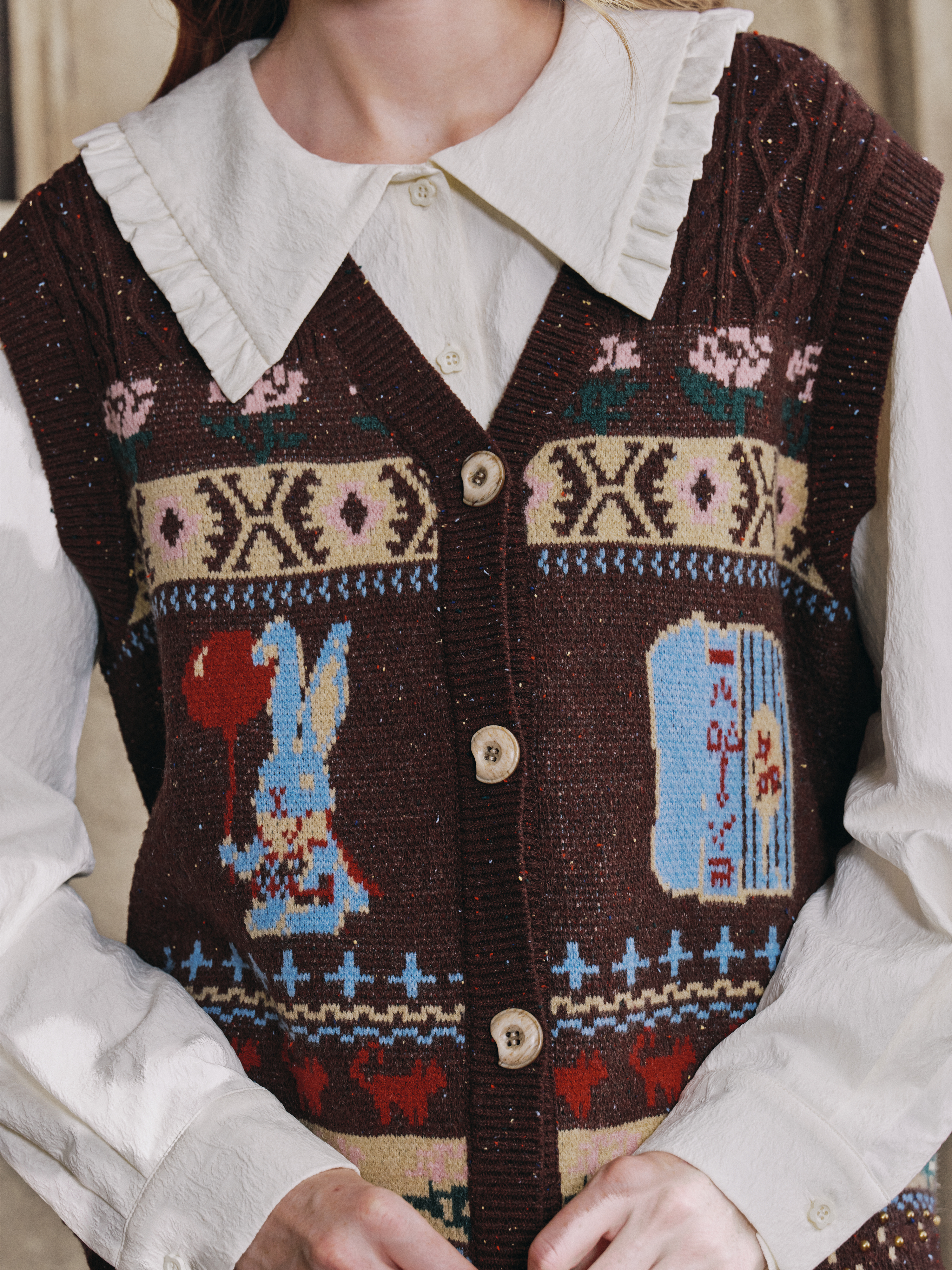 Vintage Ethnic Vest