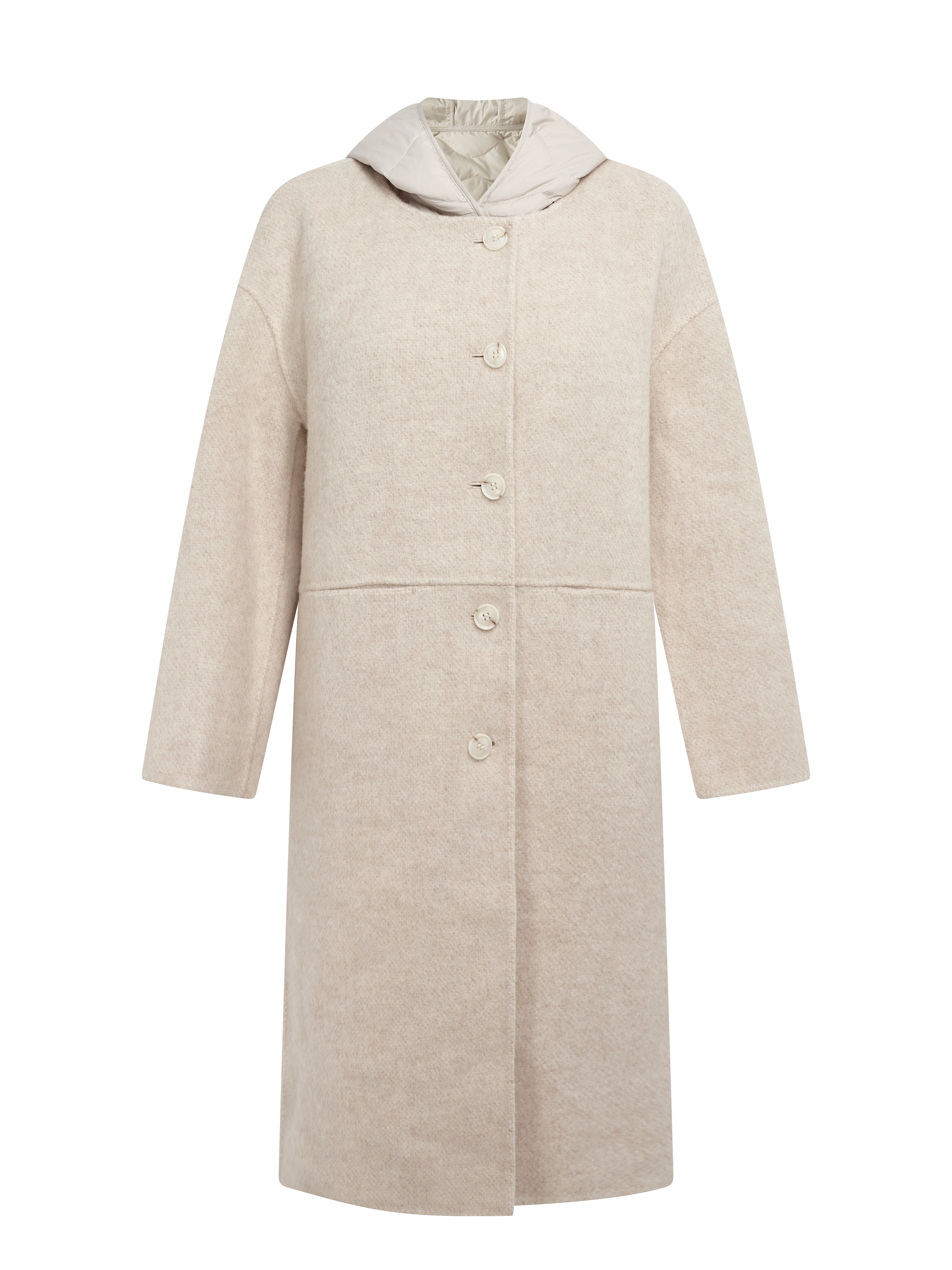 Soft Hooded Wool Coat