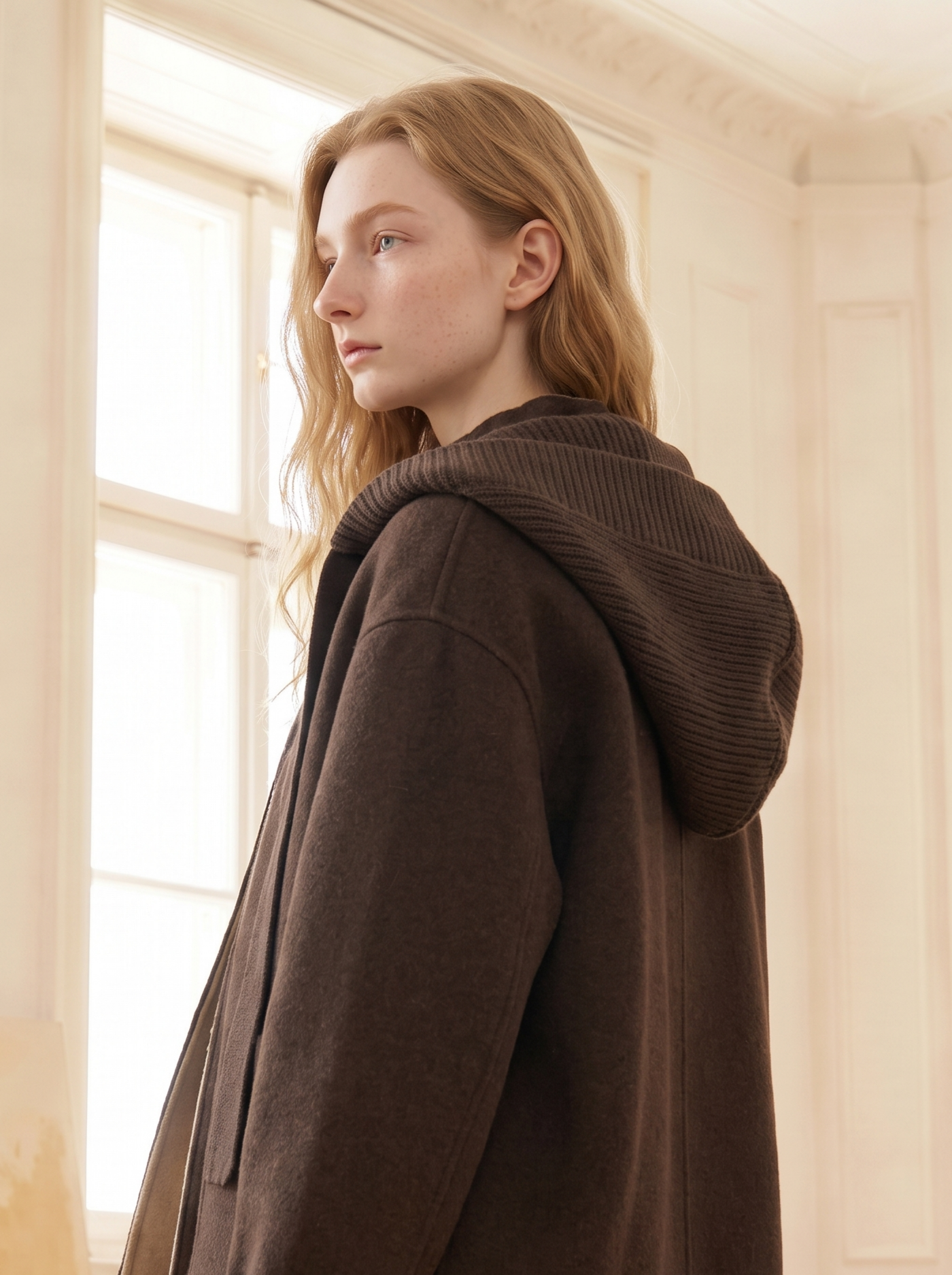 Artistic Long Wool Coat