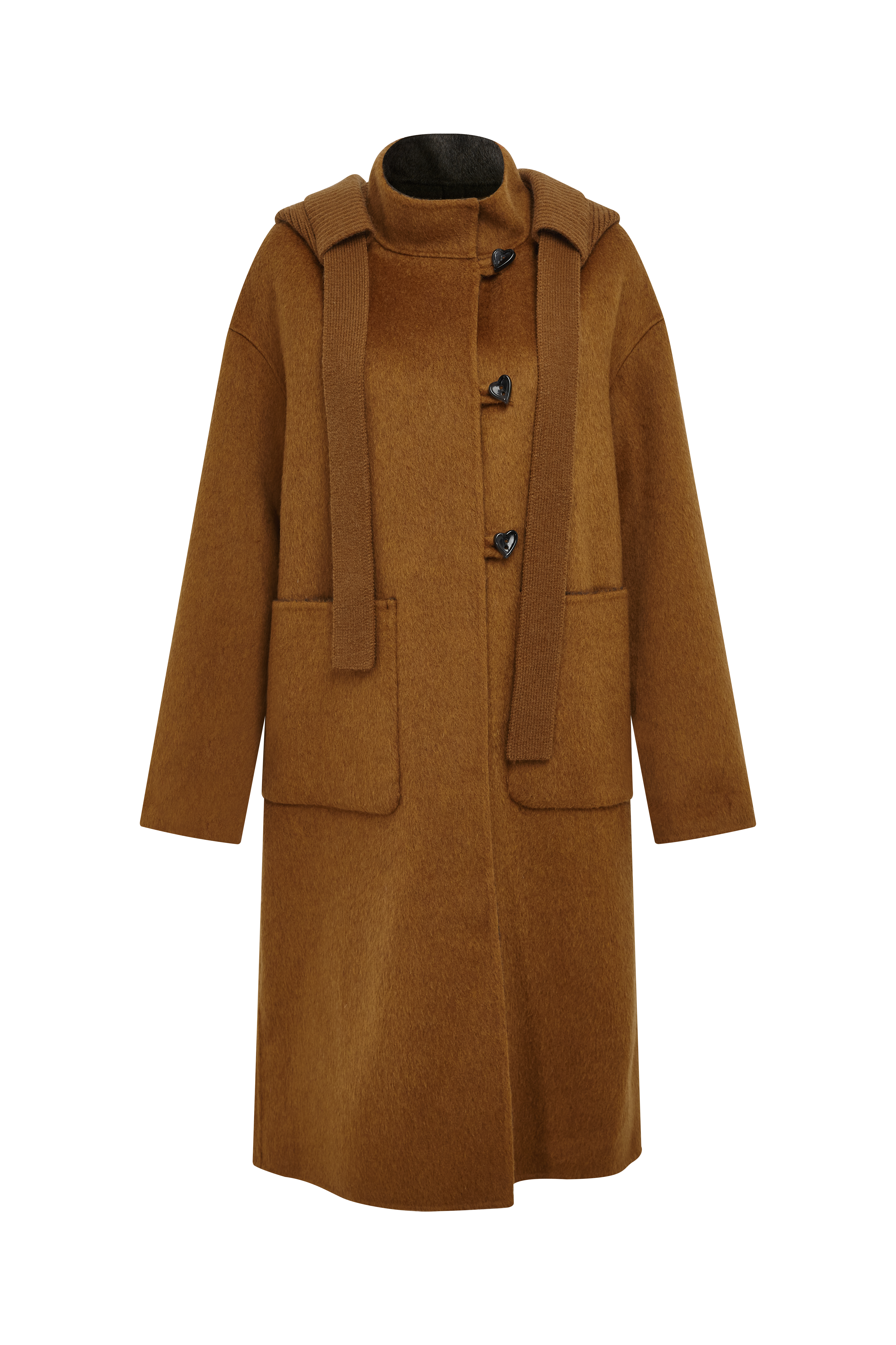 Artistic Long Wool Coat