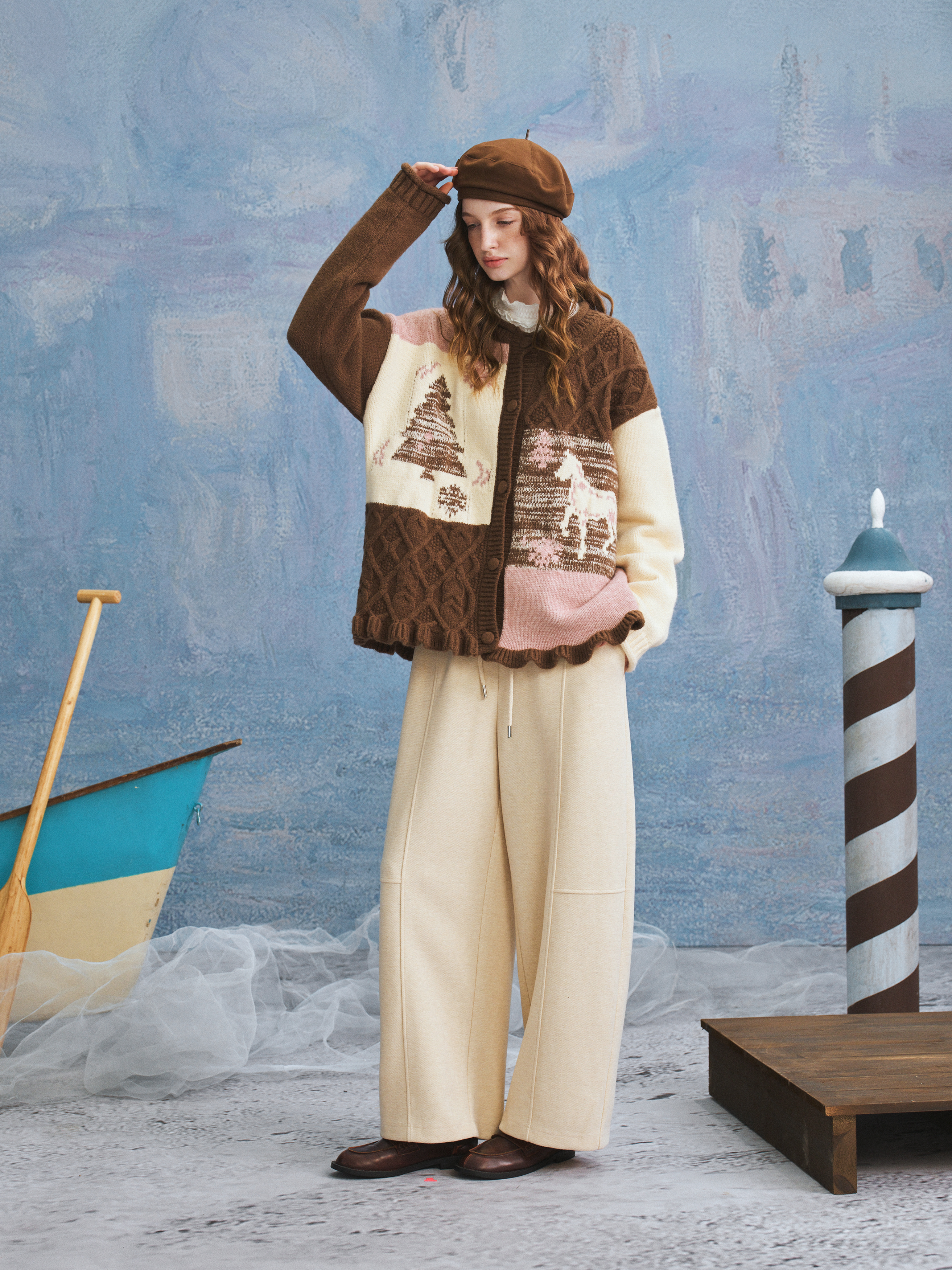 Relaxed Long Sweater