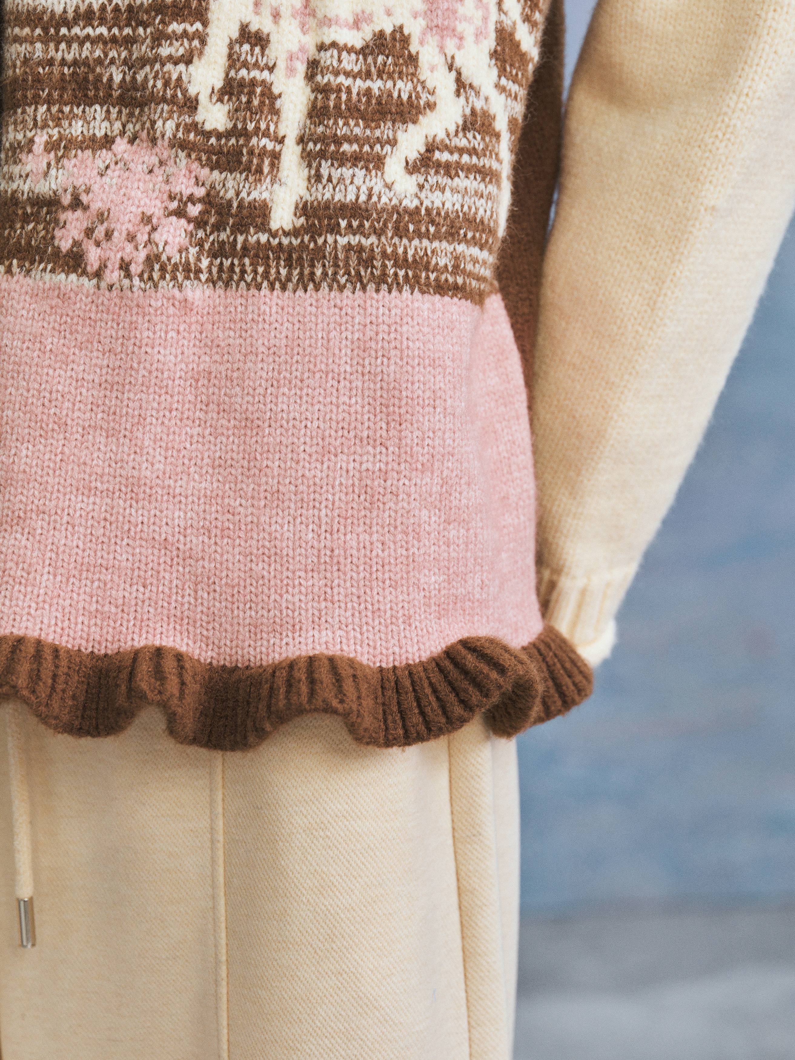 Relaxed Long Sweater