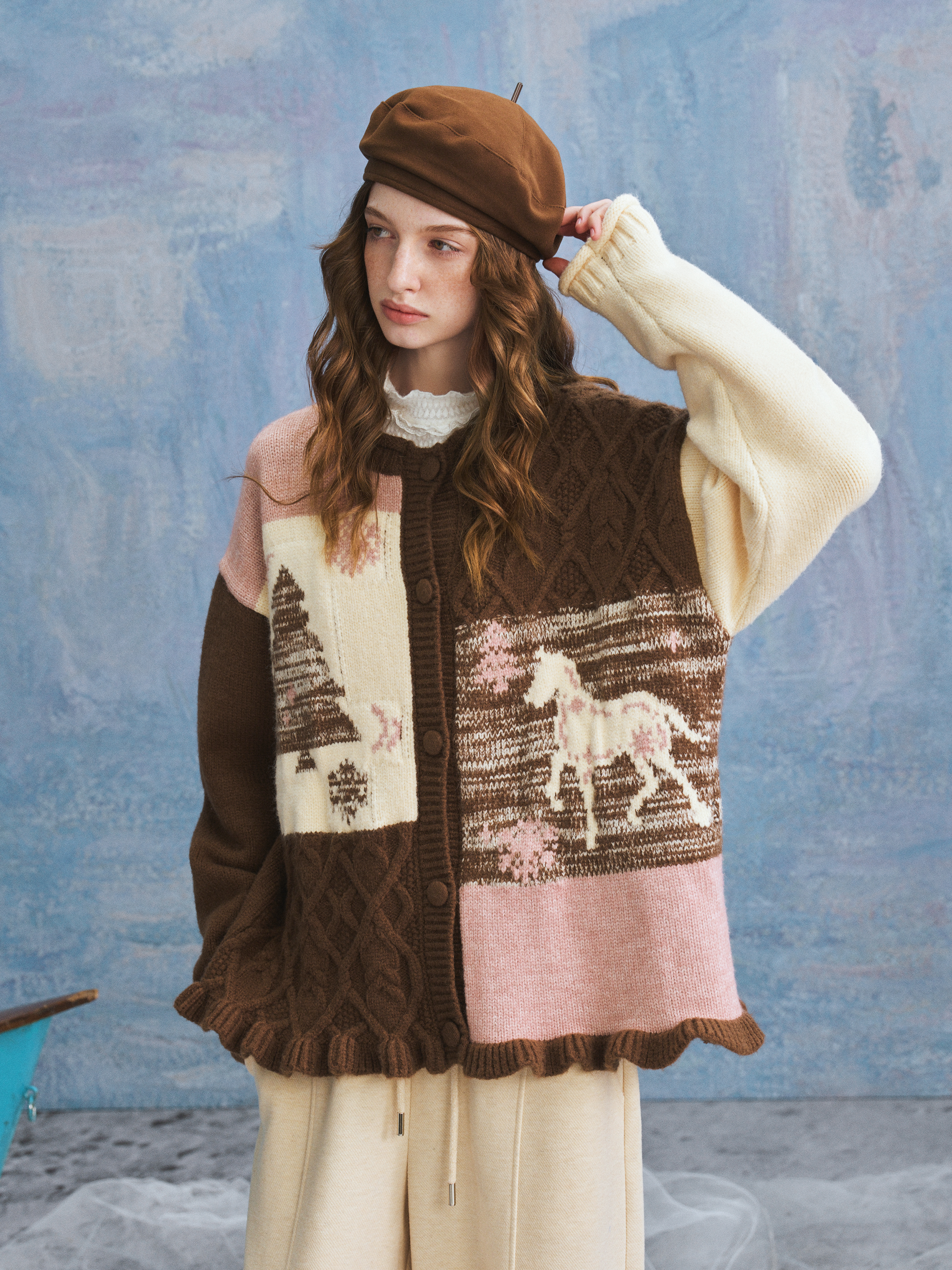 Relaxed Long Sweater