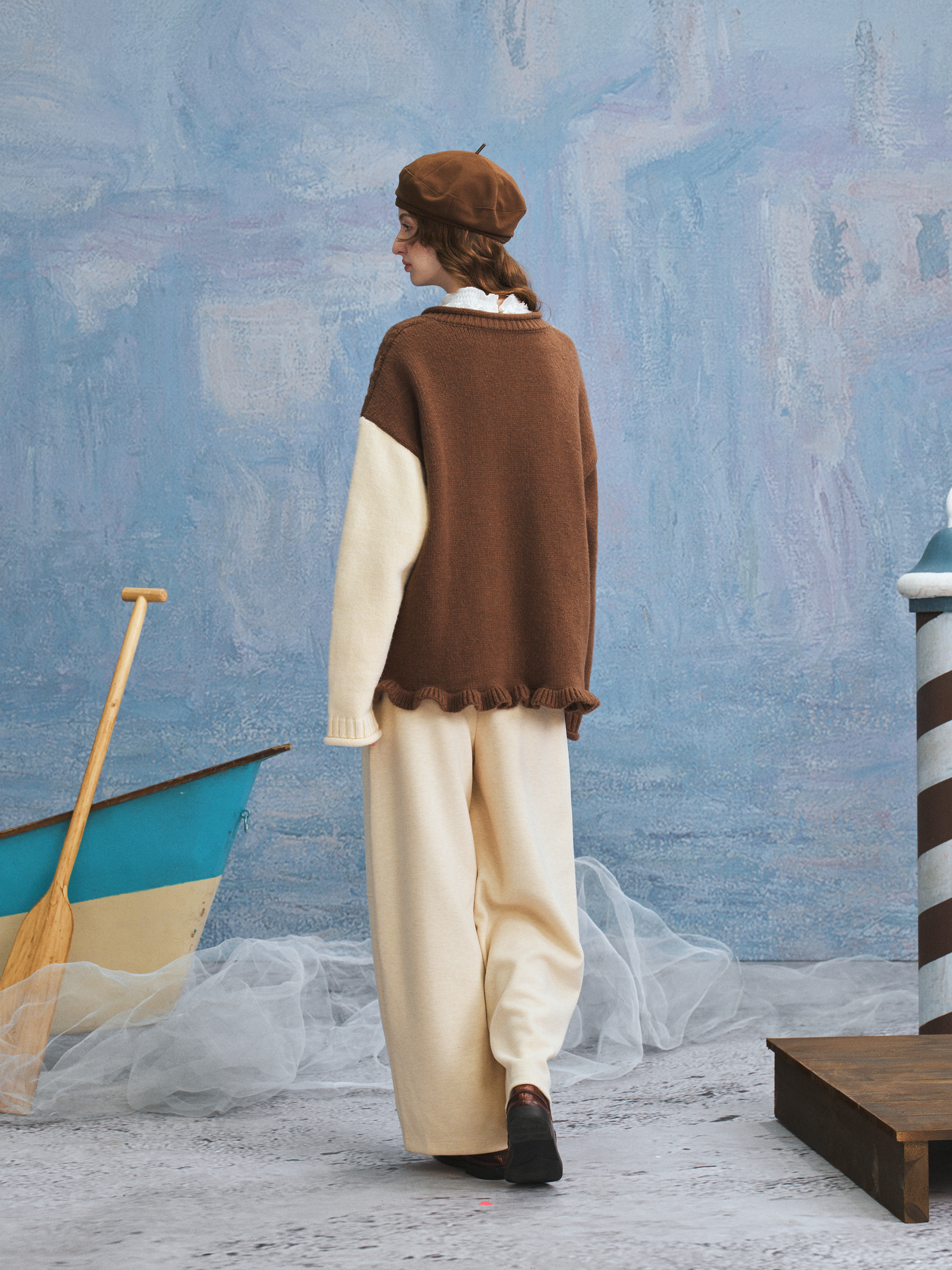 Relaxed Long Sweater