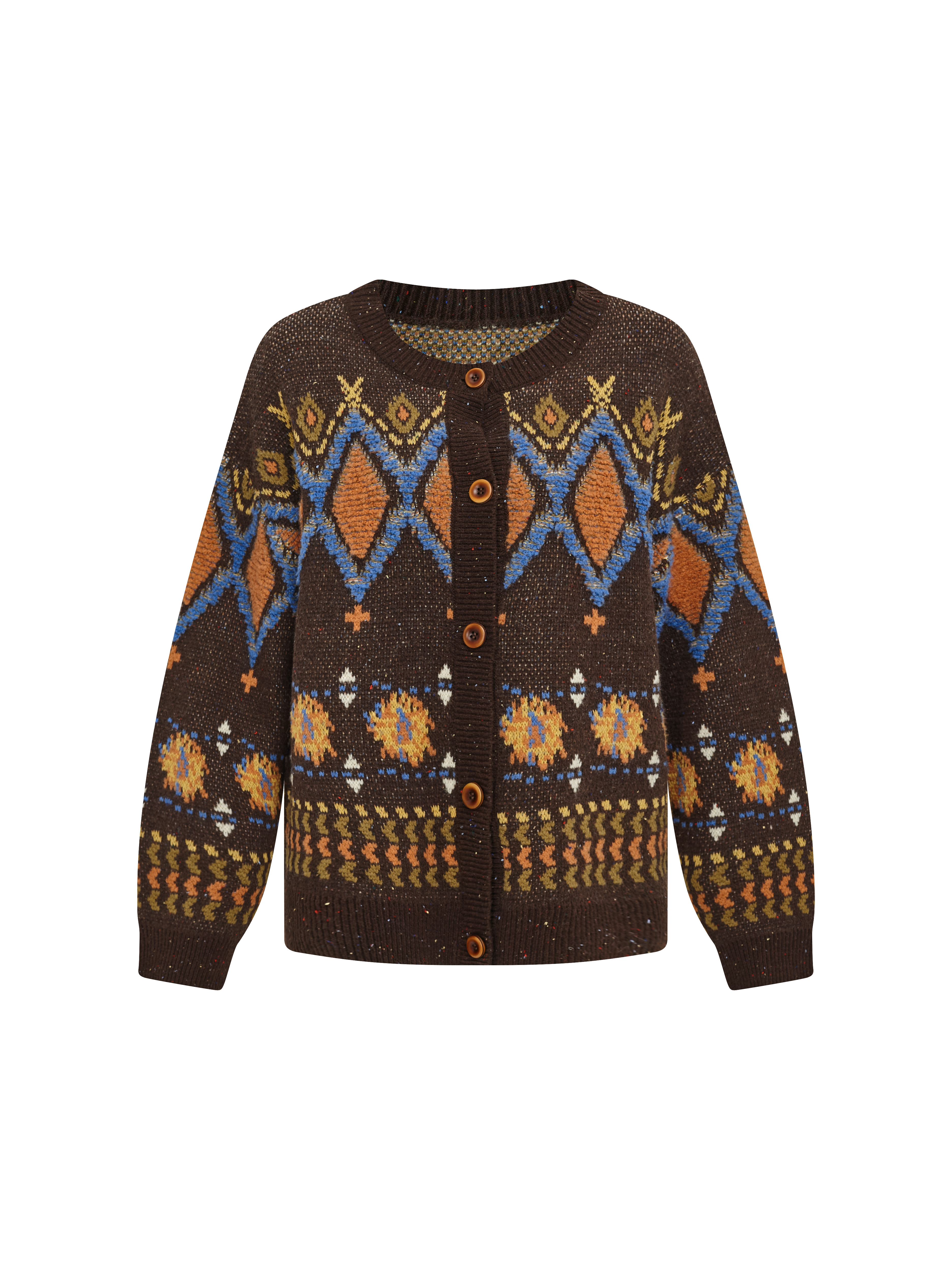 Ethnic Jacquard Sweater