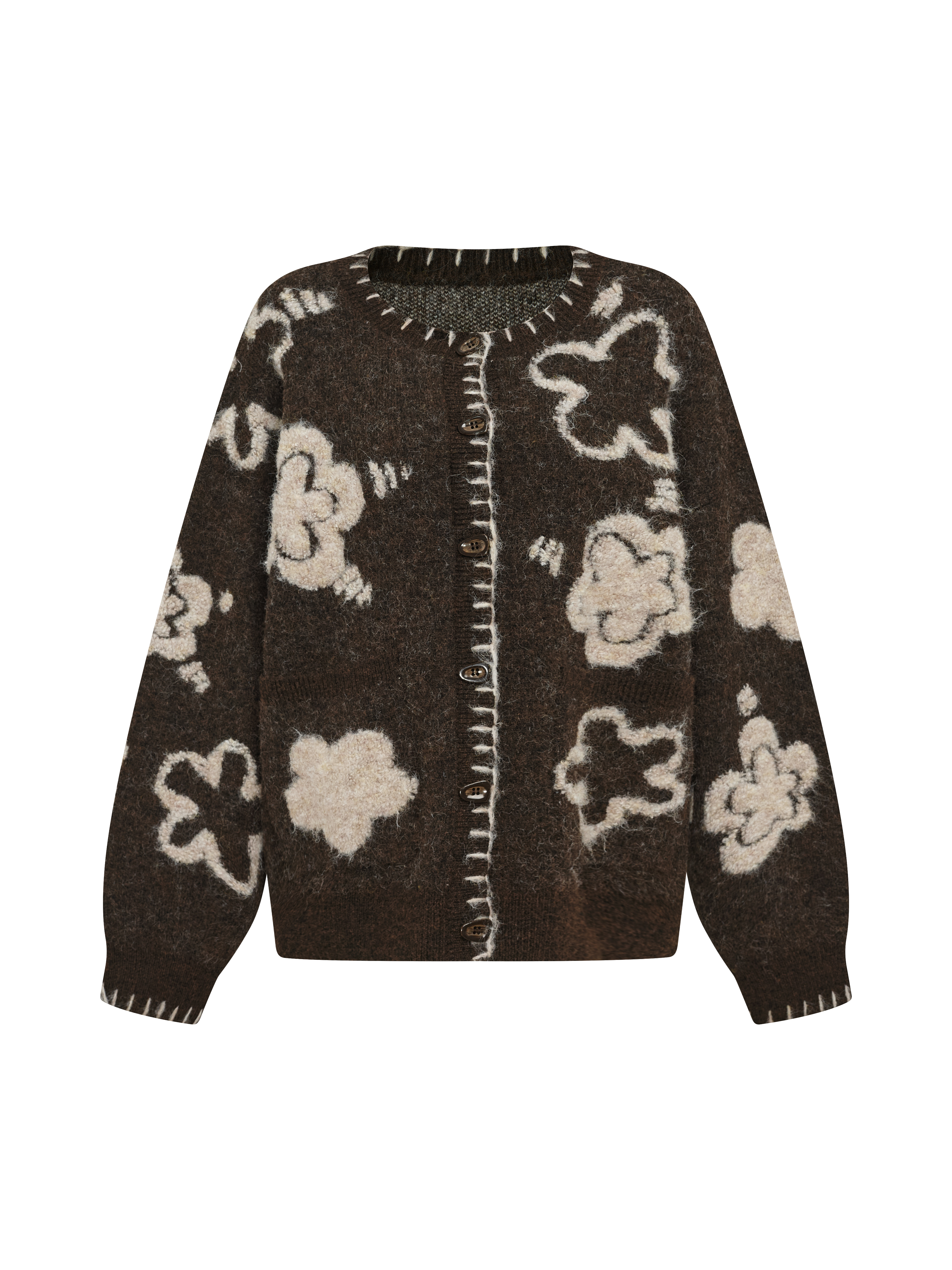Vintage Jacquard Cardigan