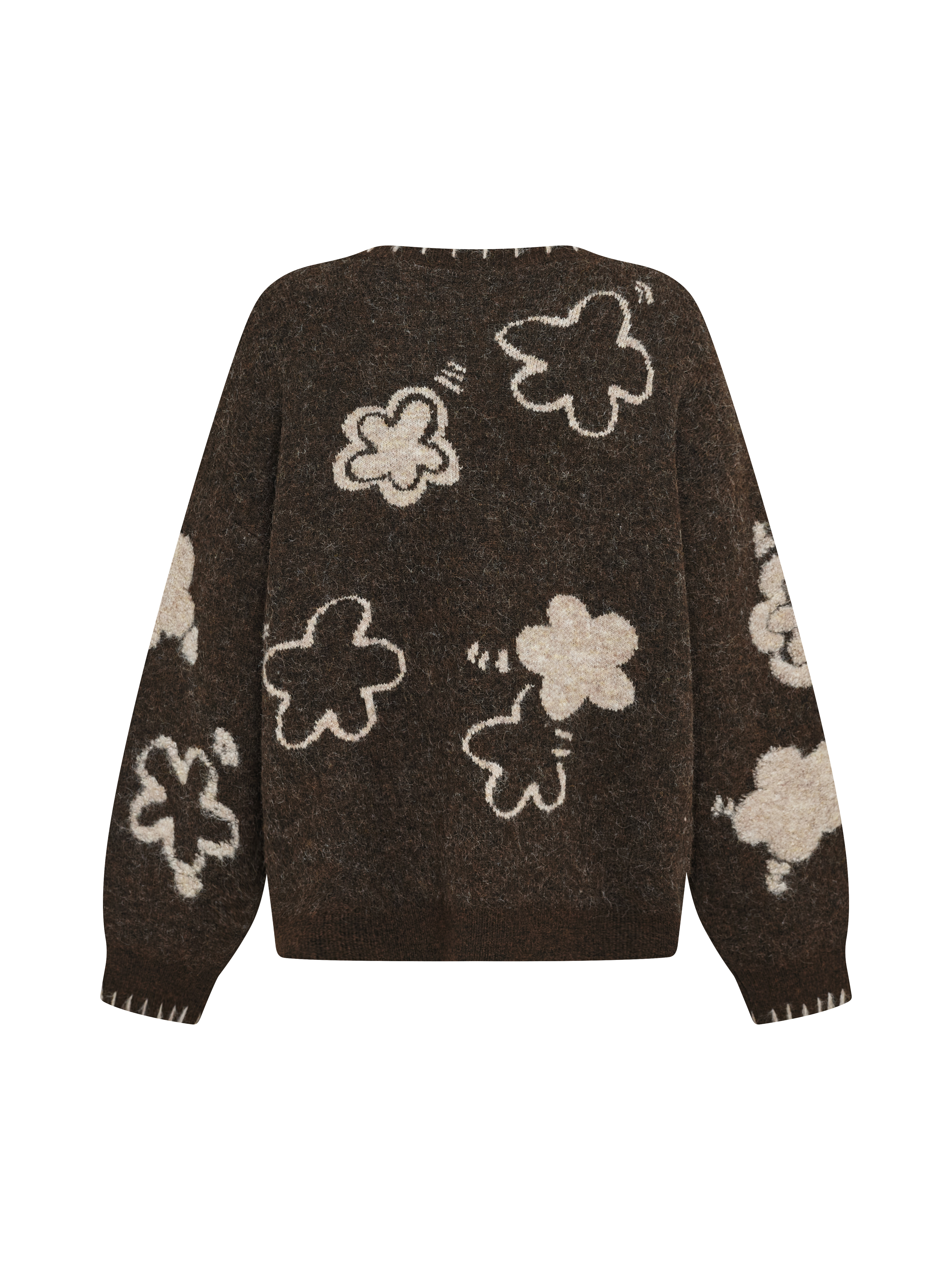 Vintage Jacquard Cardigan