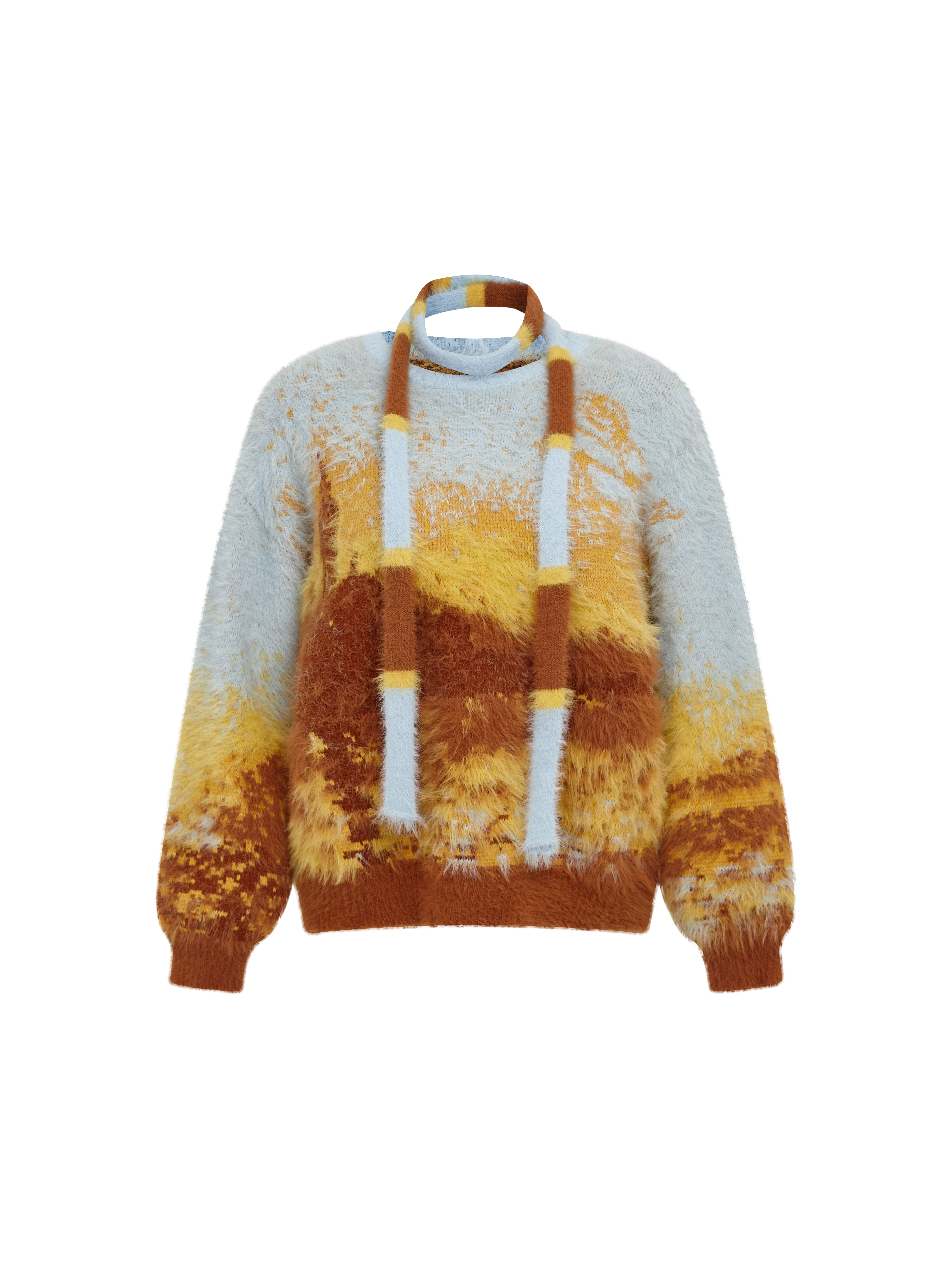 Artistic Colorblock Sweater