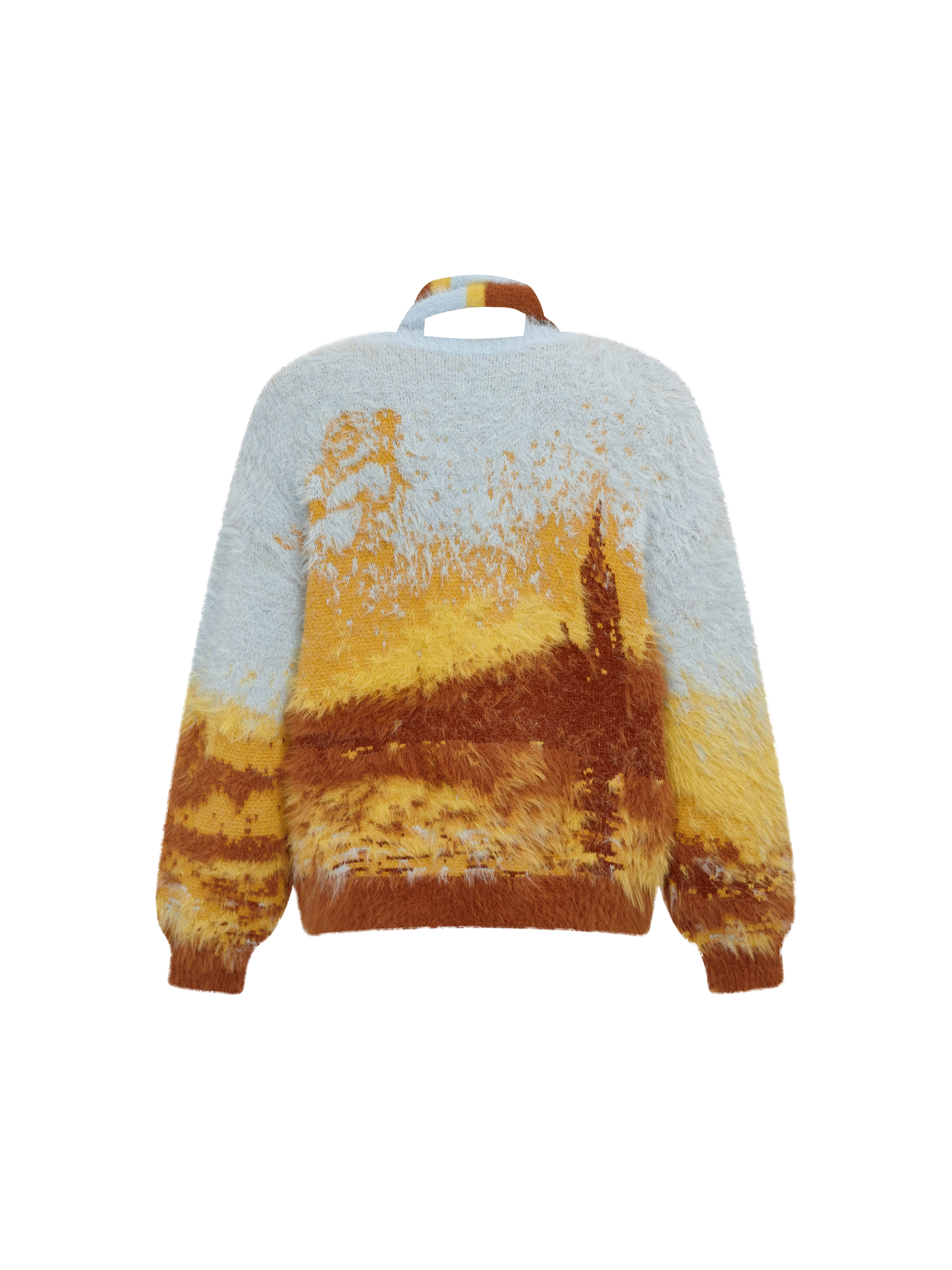 Artistic Colorblock Sweater