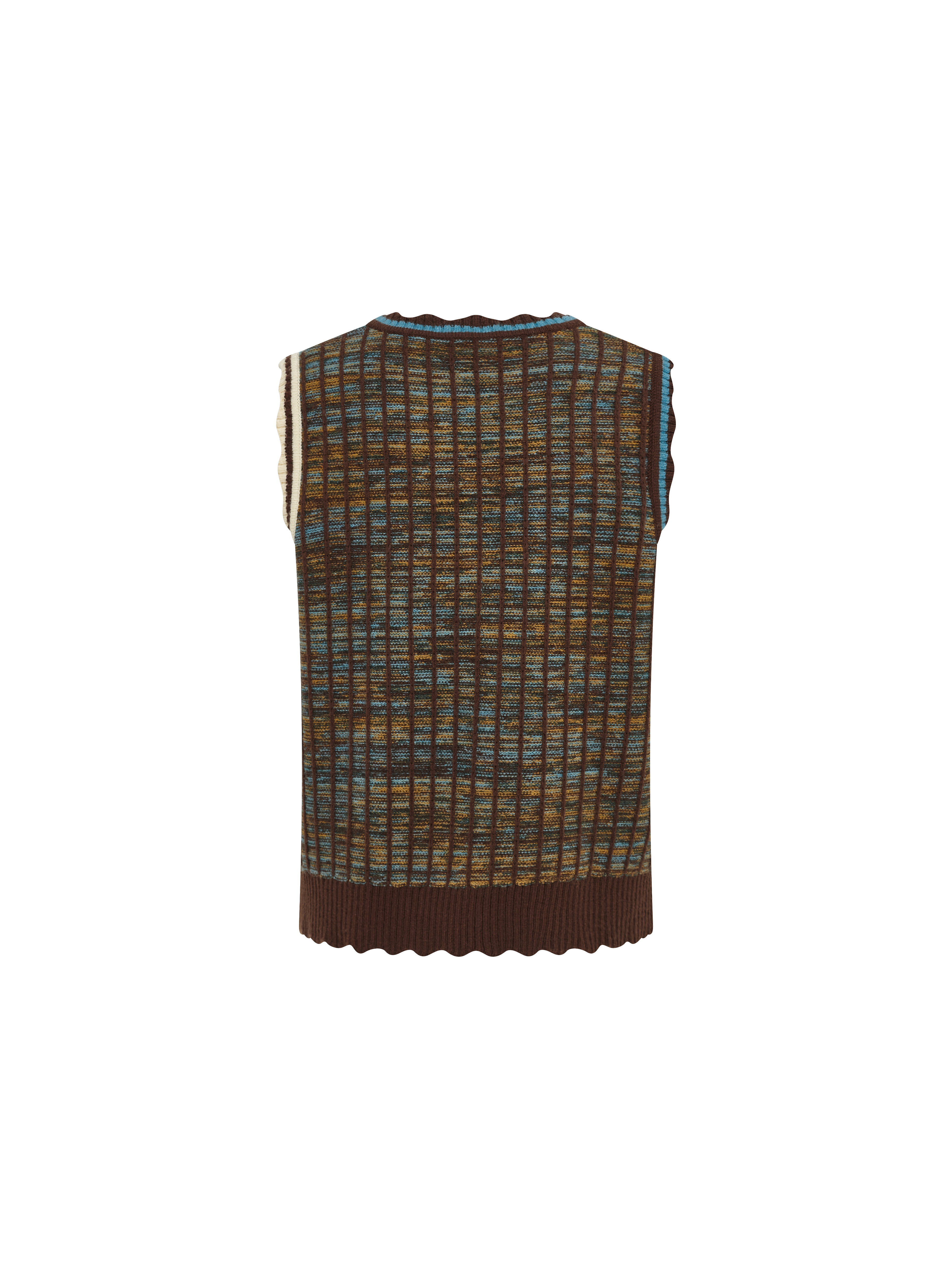 Vintage Colorblock Jacquard Sweater