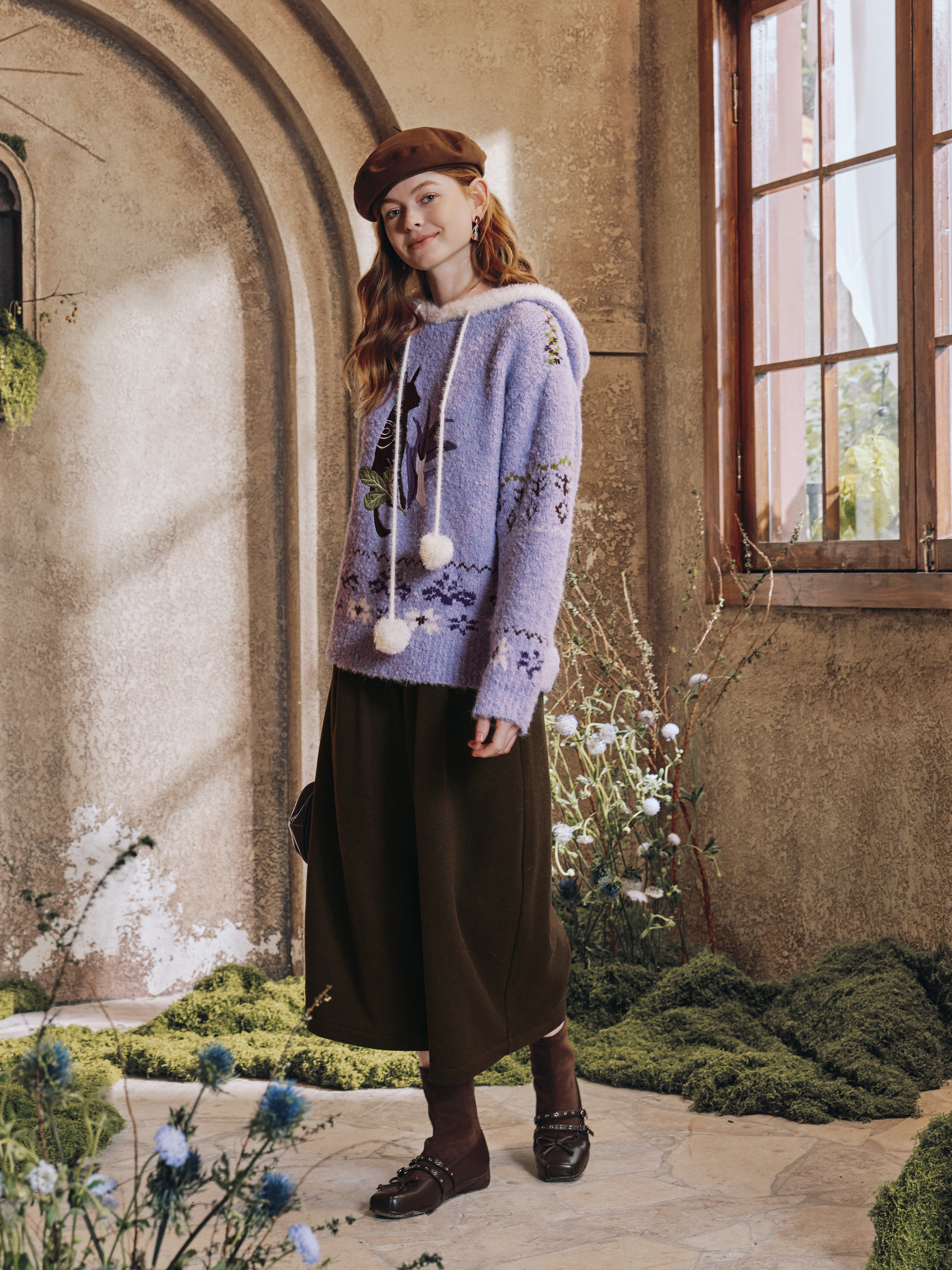 Soft Hooded Sweater