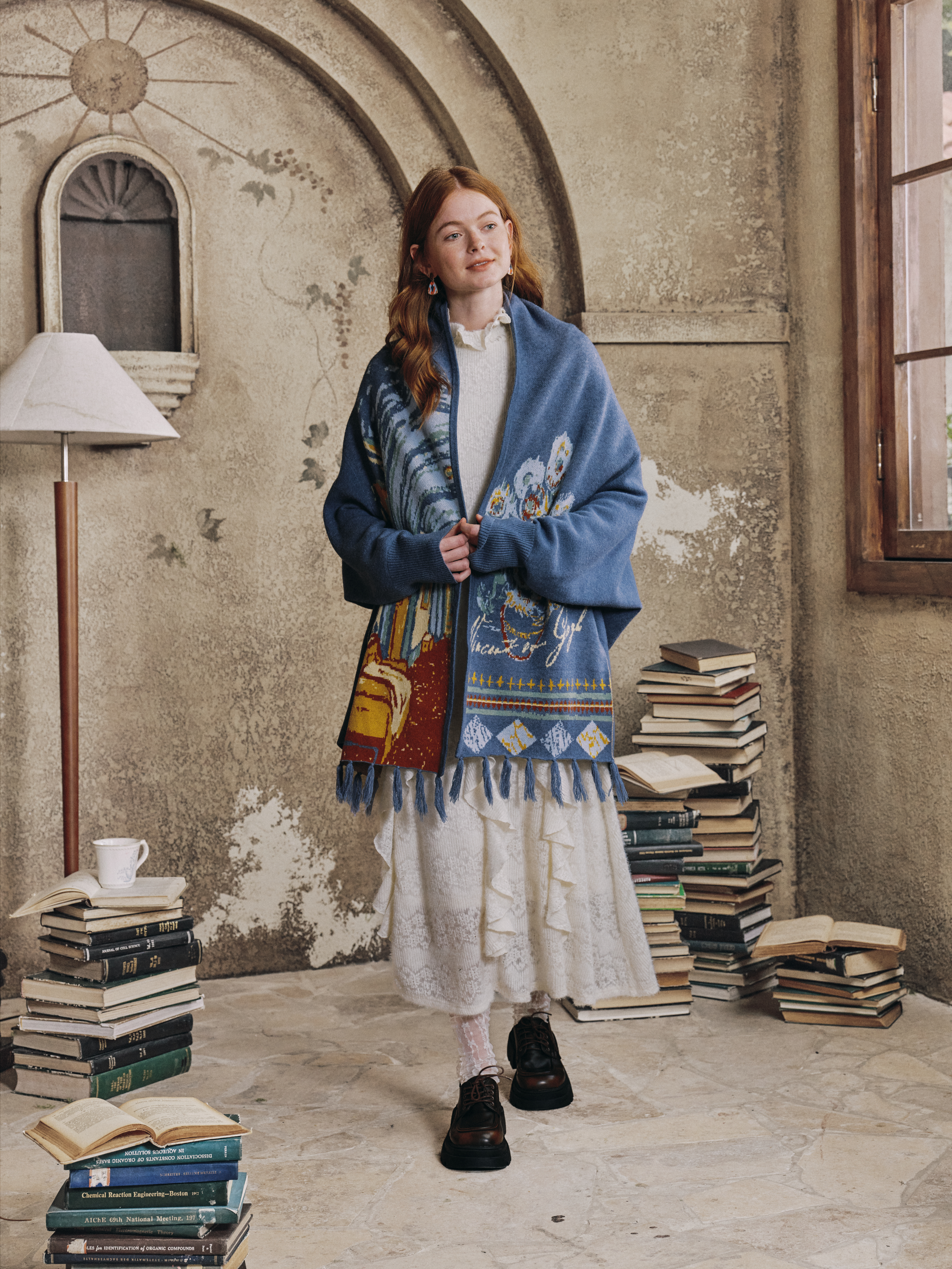 Artistic Oil-Painting Sweater