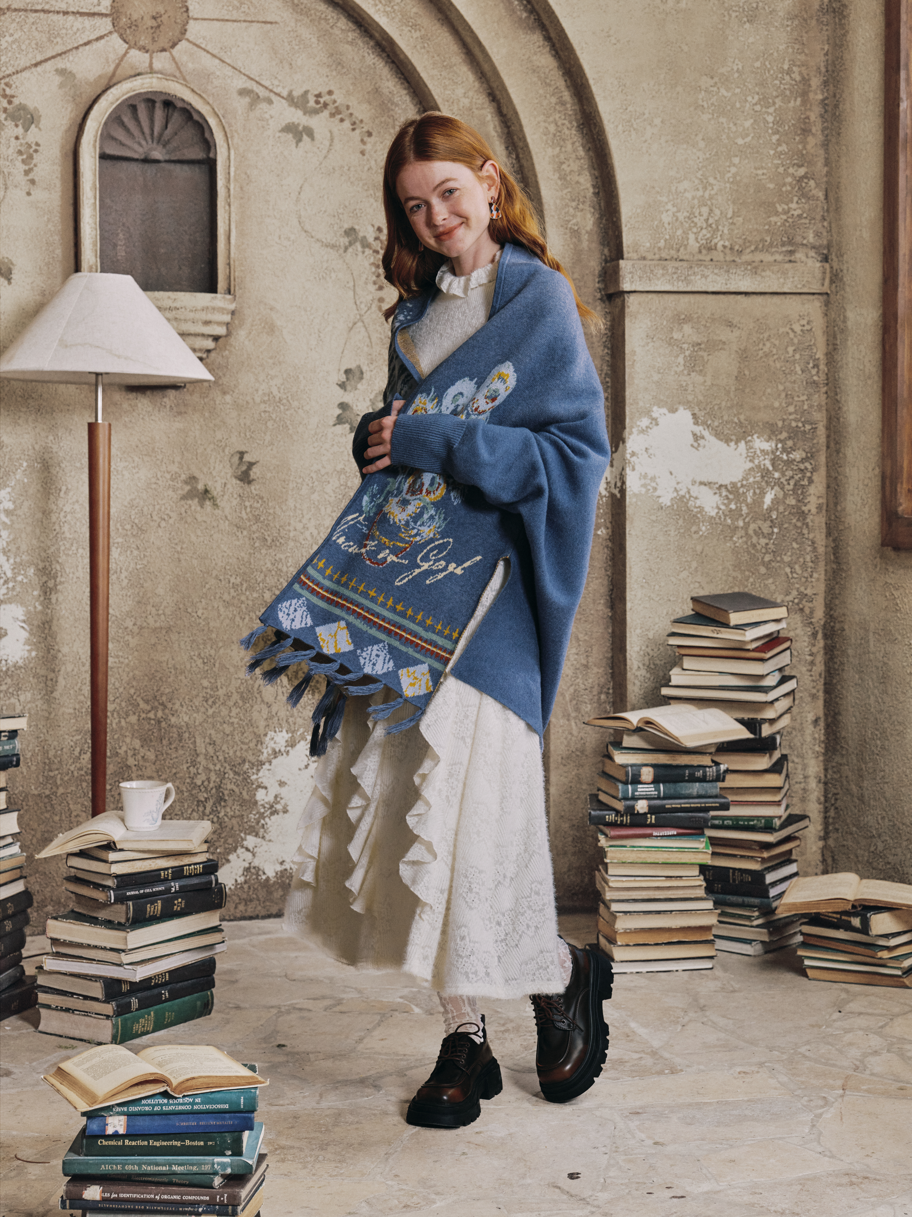 Artistic Oil-Painting Sweater