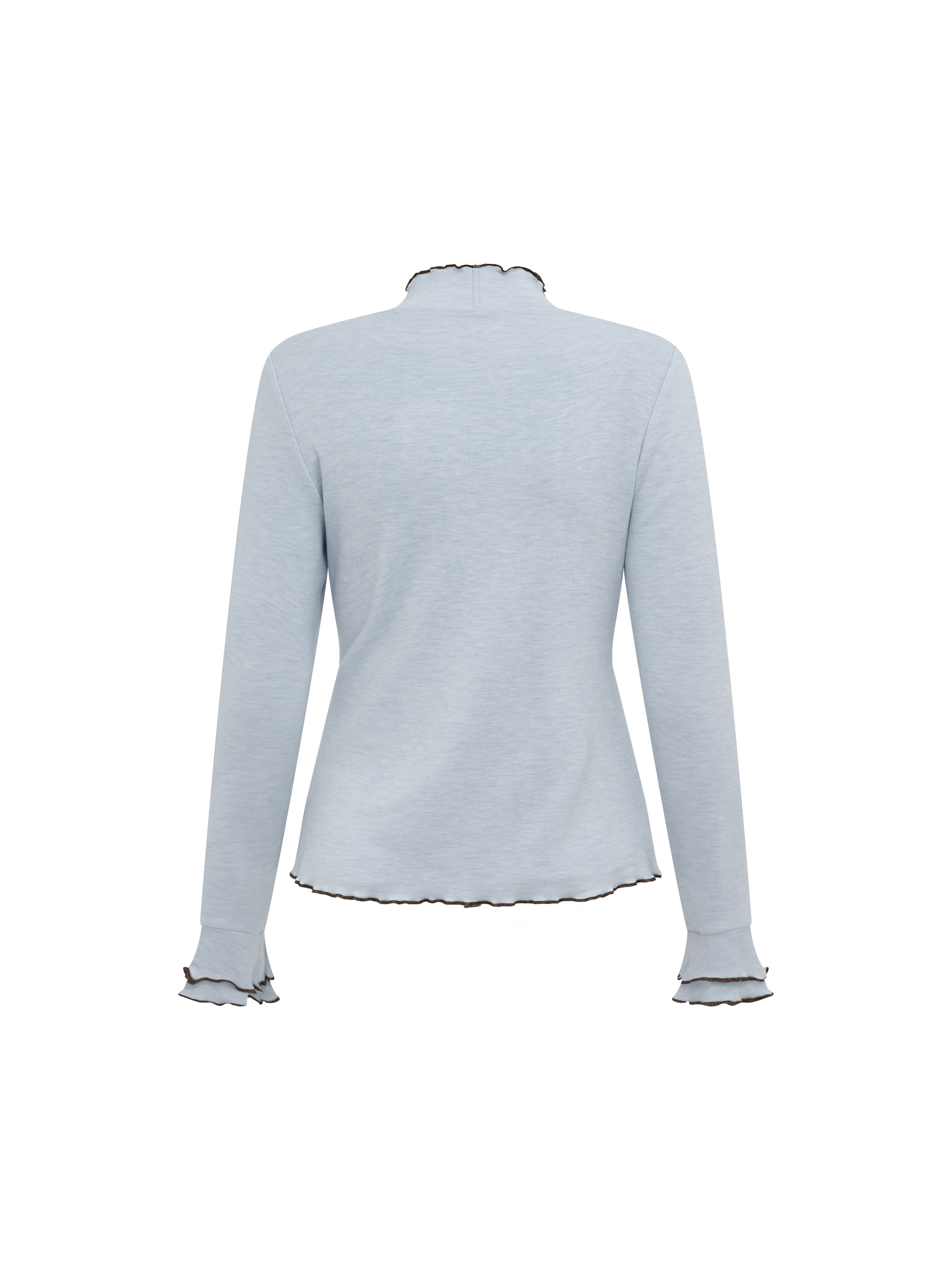Loose Mock Neck T-Shirt