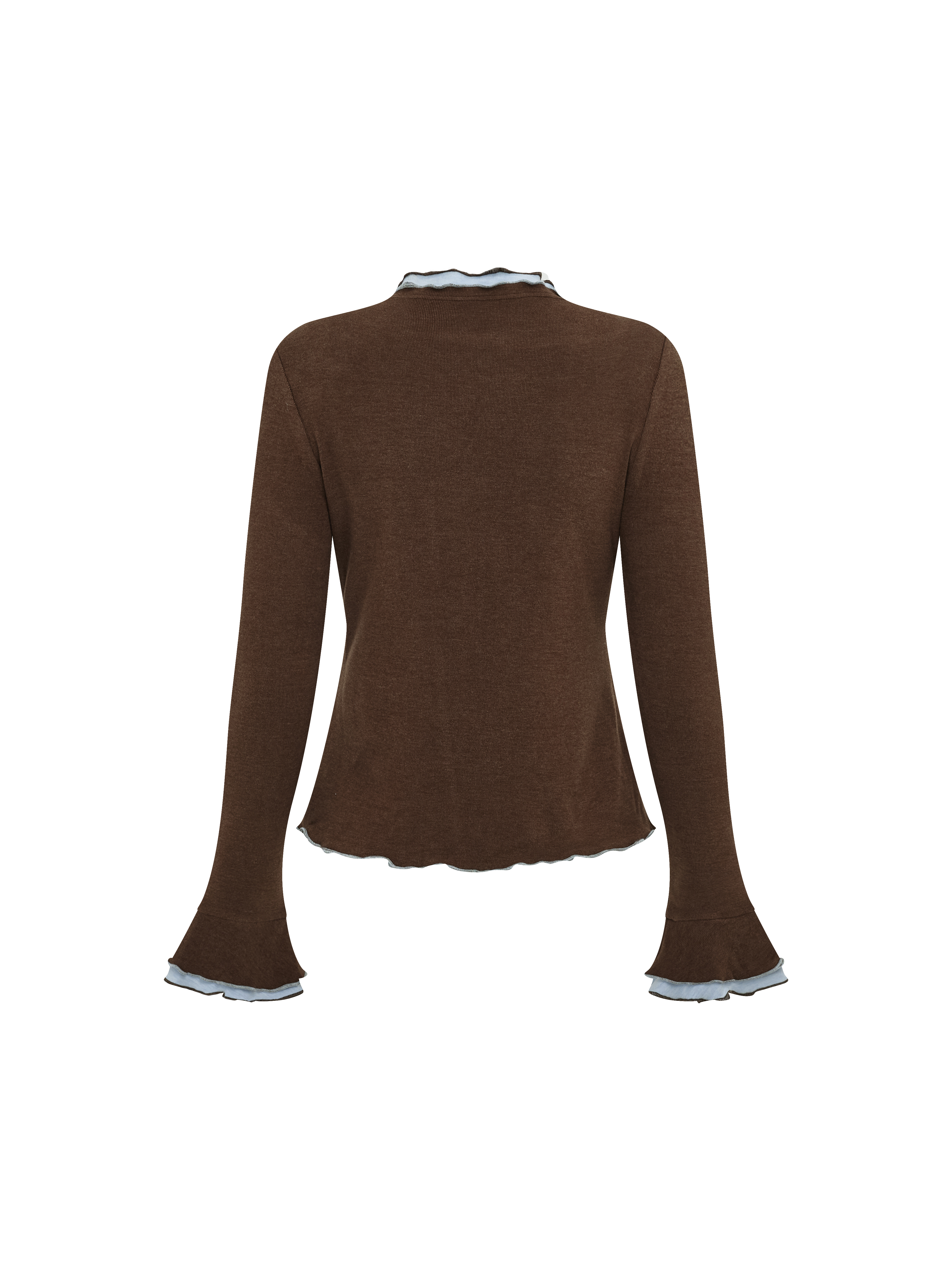 Relaxed Crew Neck Knit Top