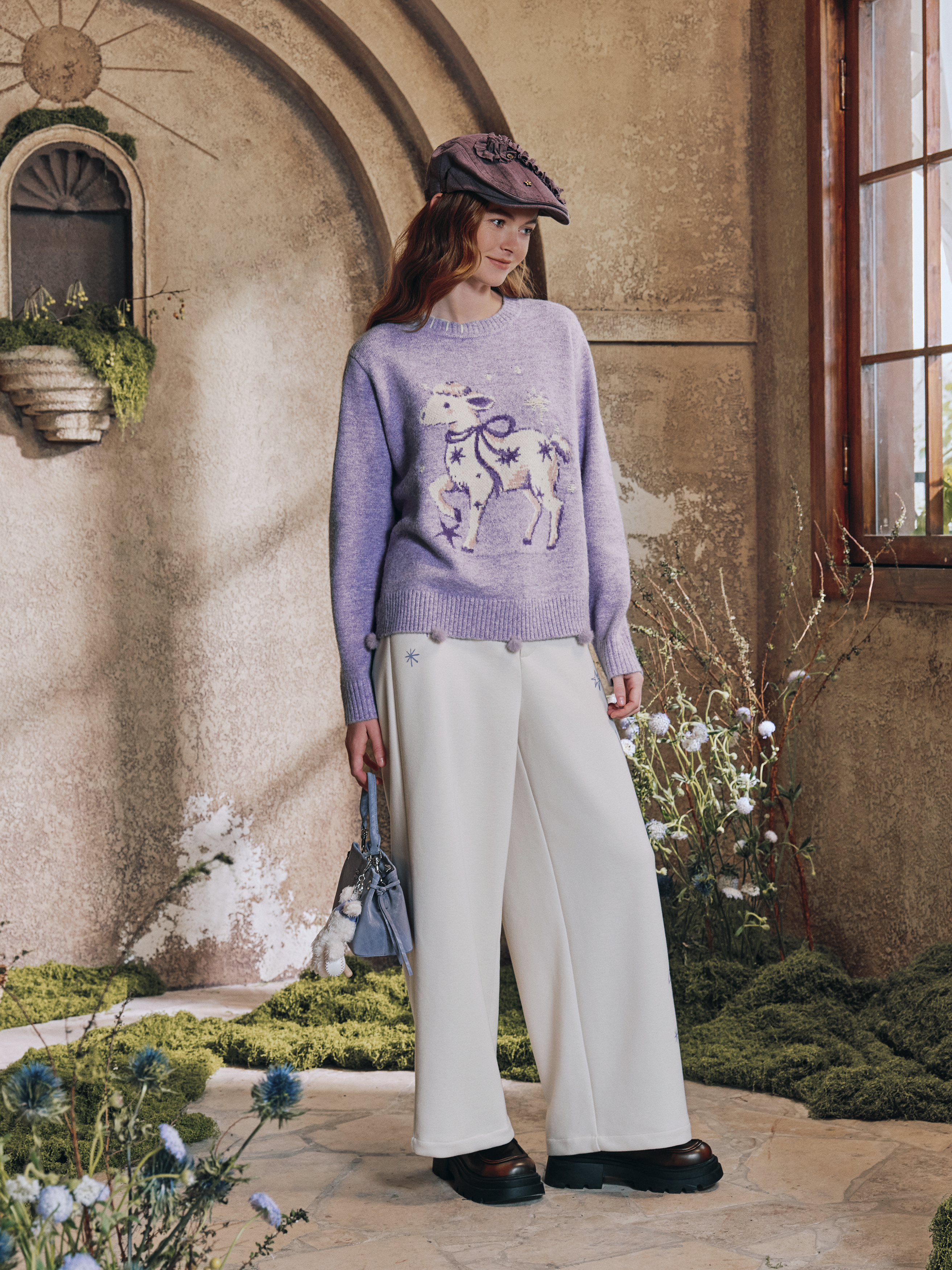 Cute Unicorn Knit Top