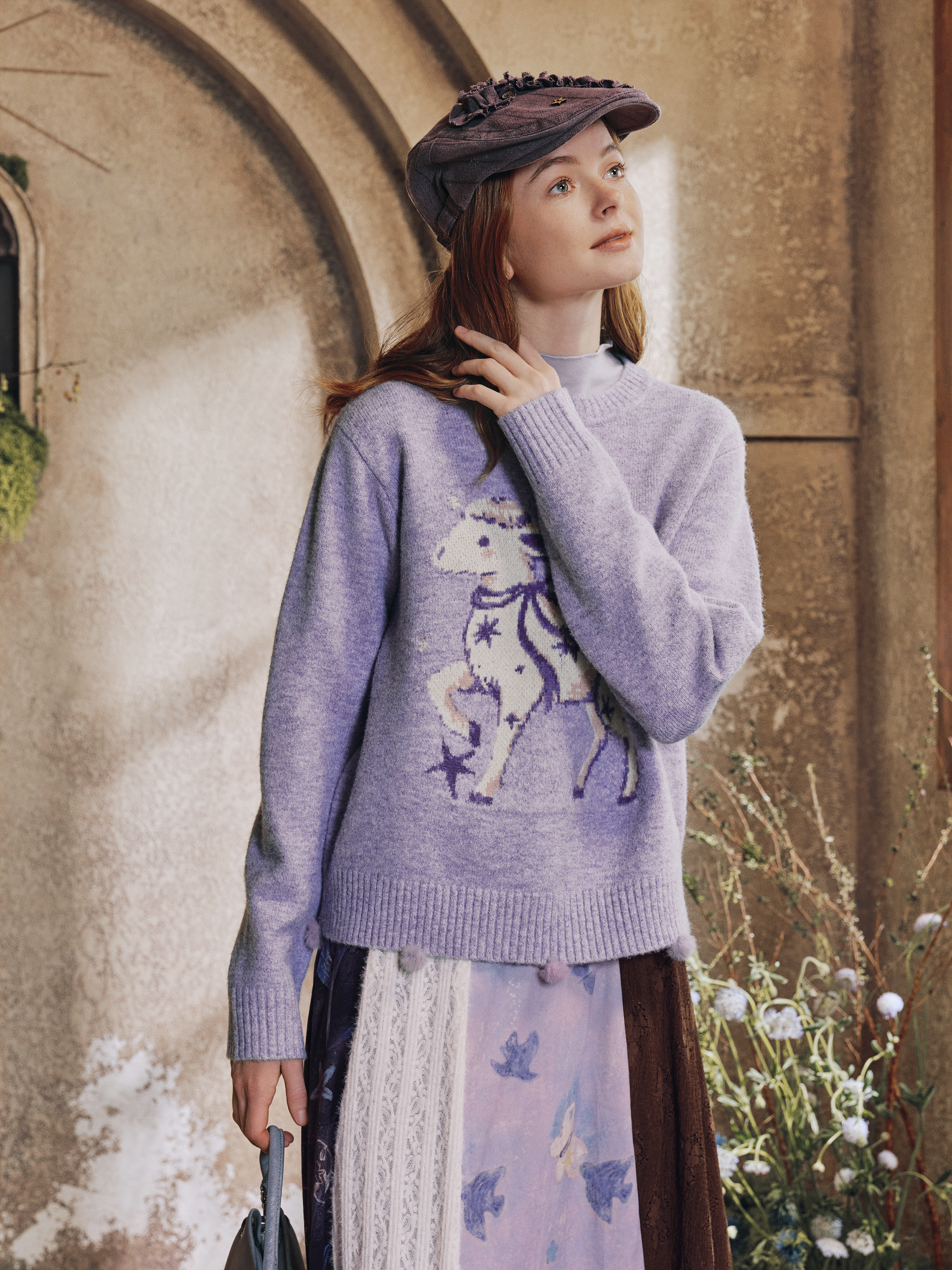 Cute Unicorn Knit Top