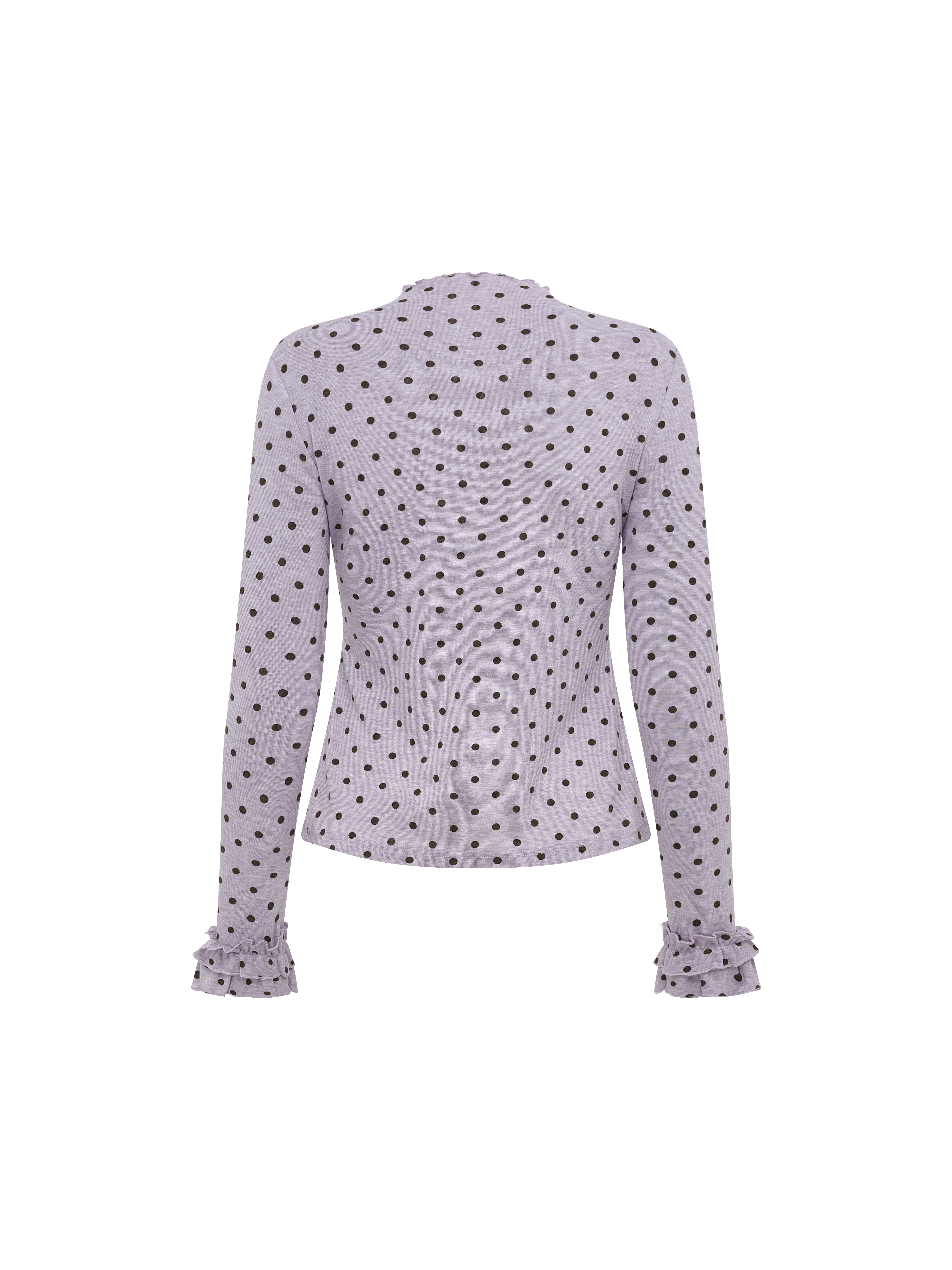 Soft Argyle Knit Top