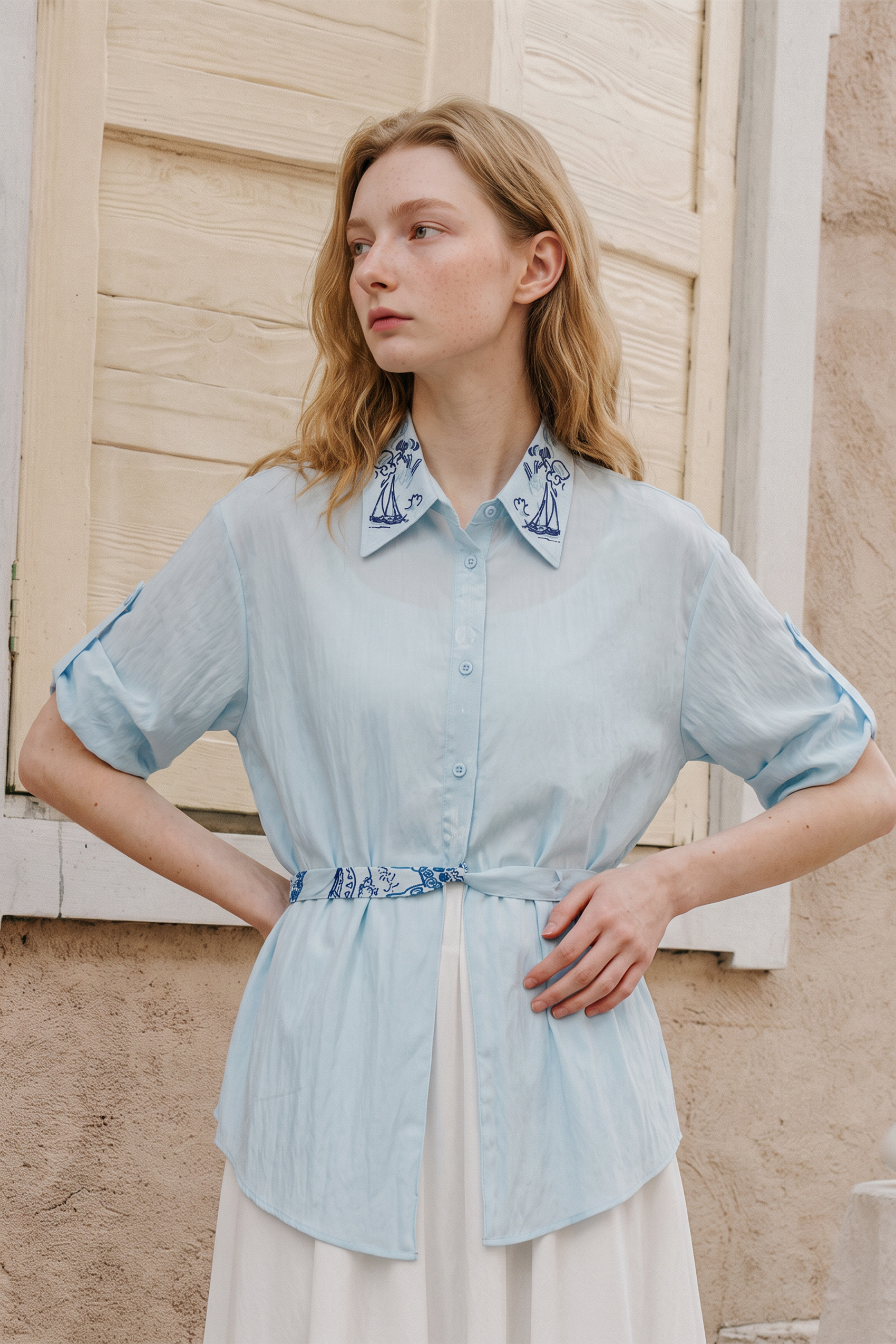 Flowy Loose Fit Blouse