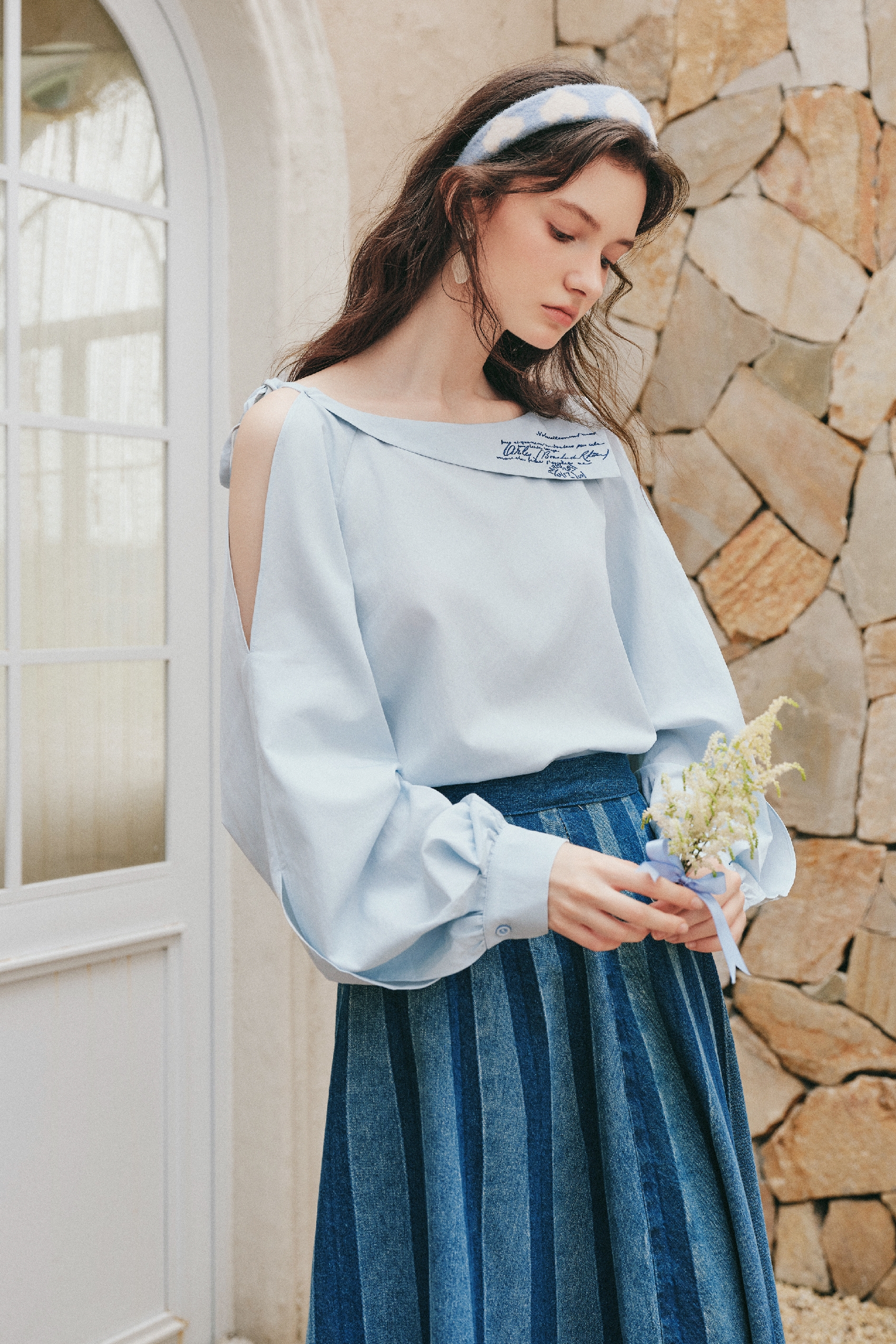Solid Color Loose Fit Shirt