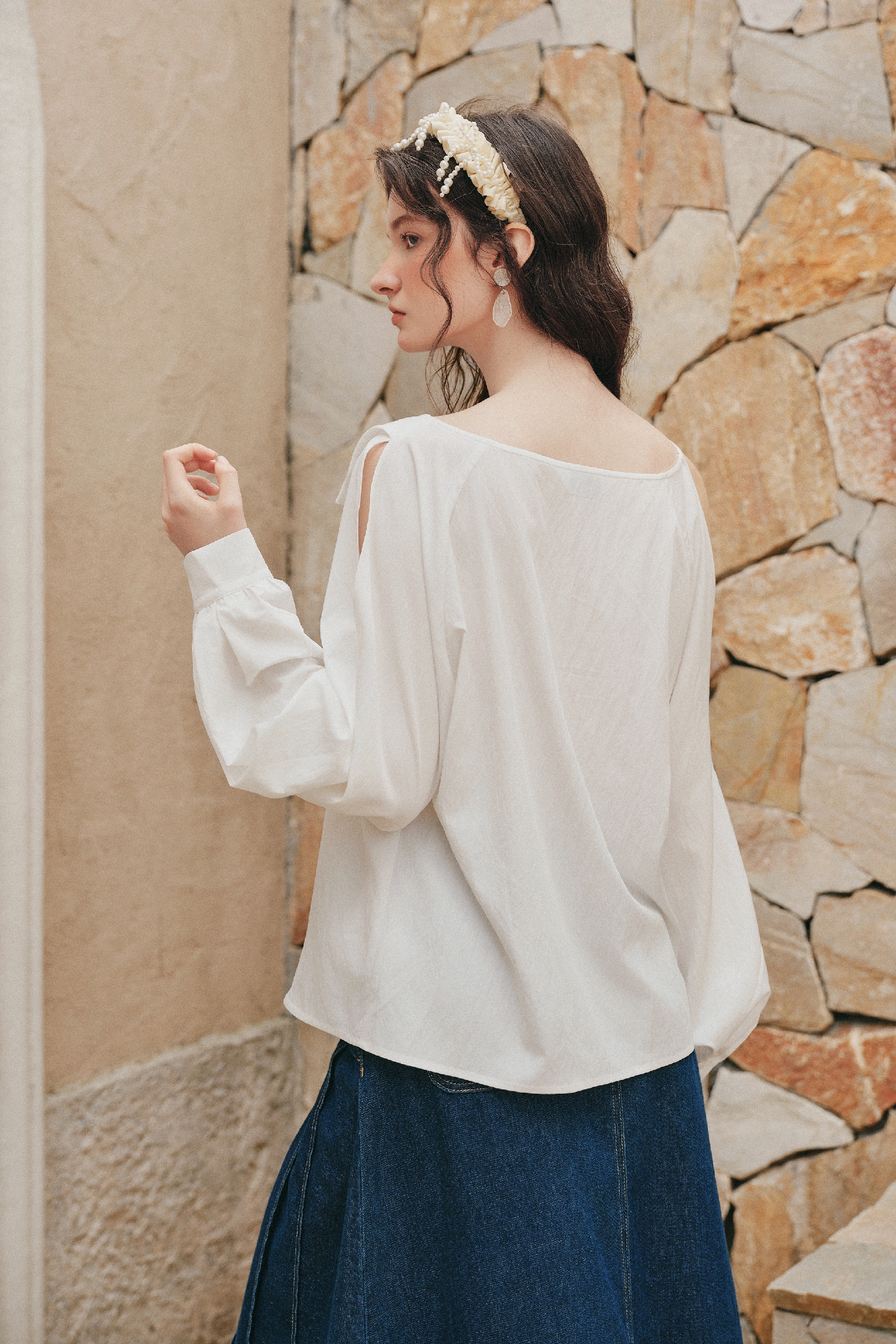Solid Color Loose Fit Shirt