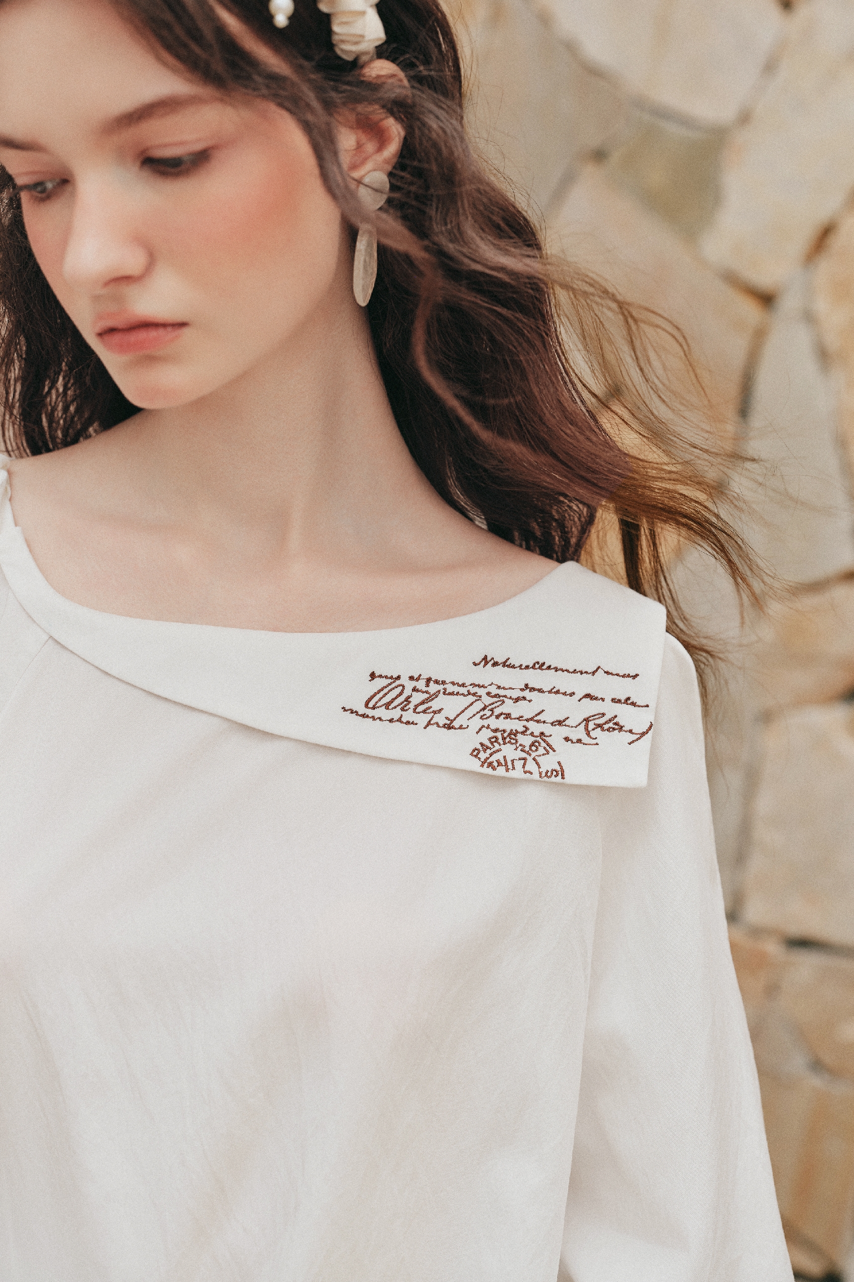 Solid Color Loose Fit Shirt