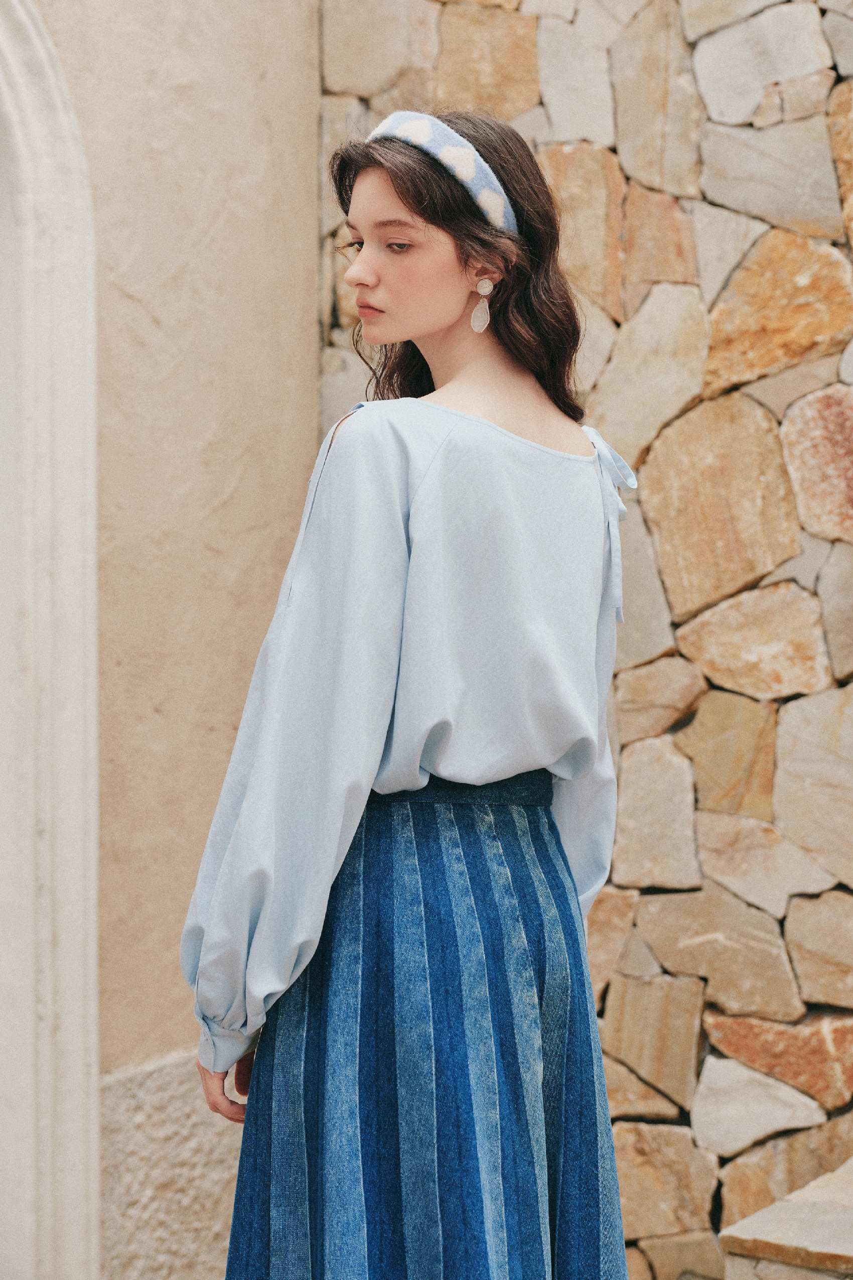 Solid Color Loose Fit Shirt
