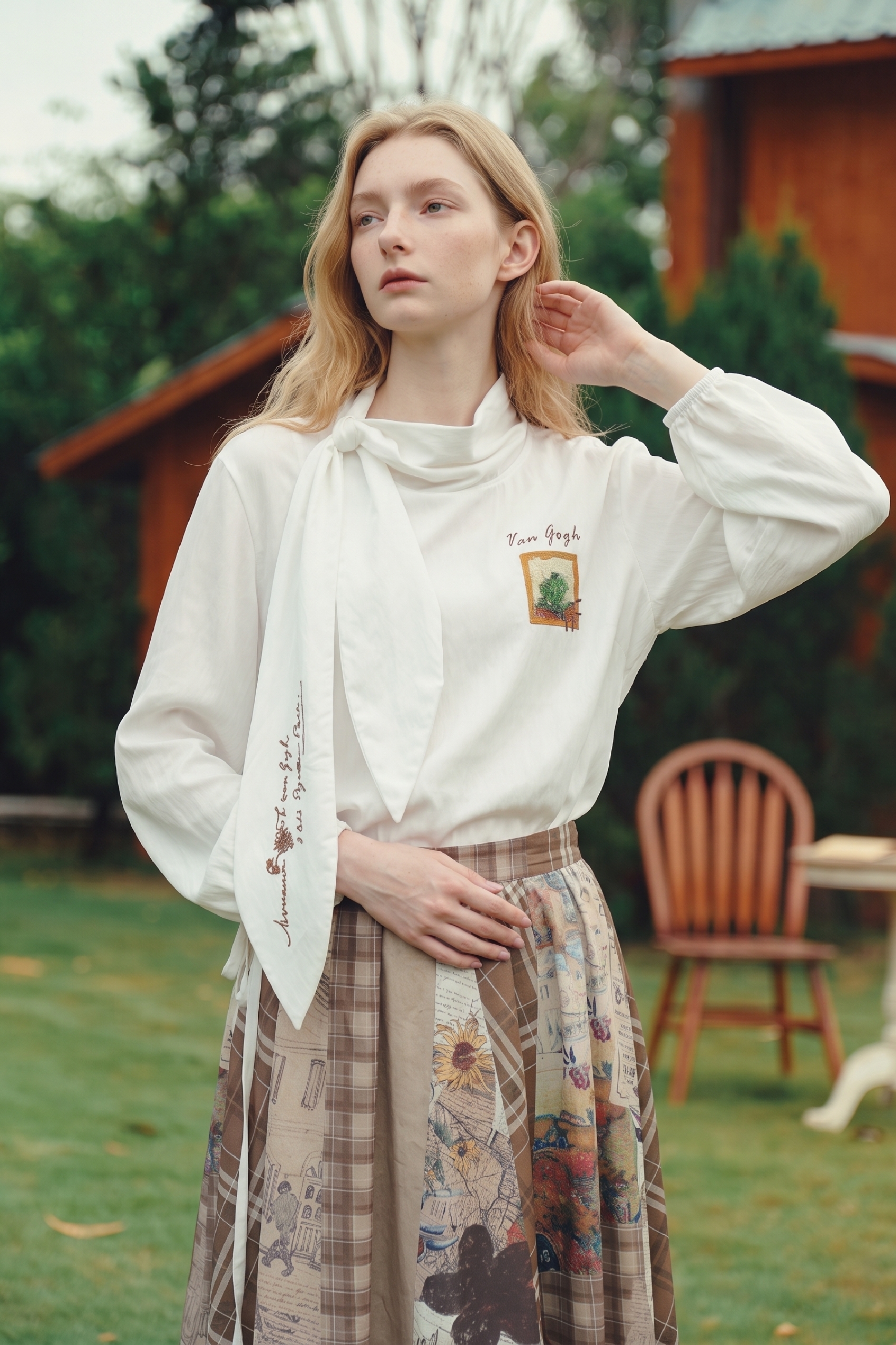 Vintage Knit Sweater-LYONSENS