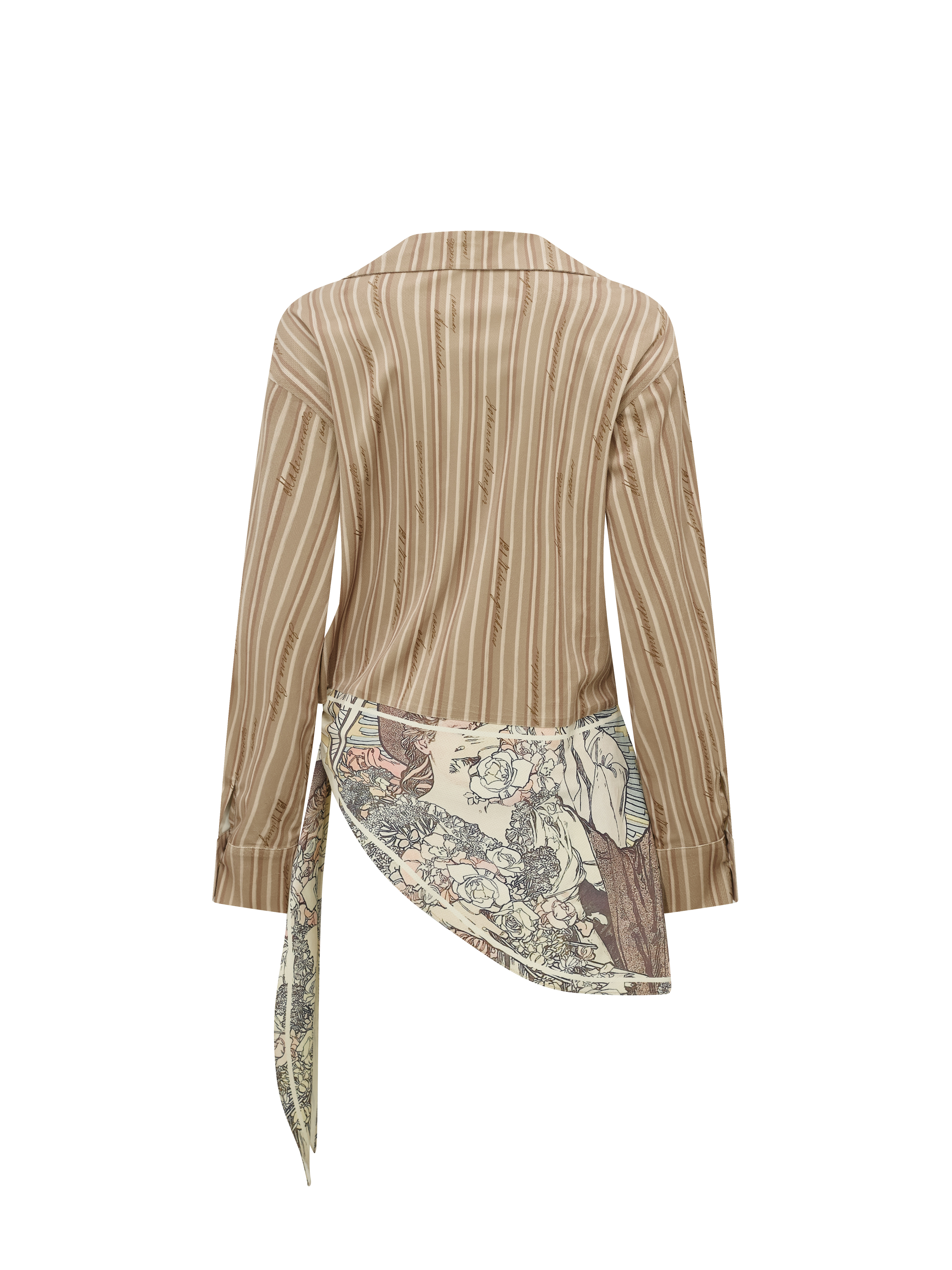 Patchwork Printed Shirt
