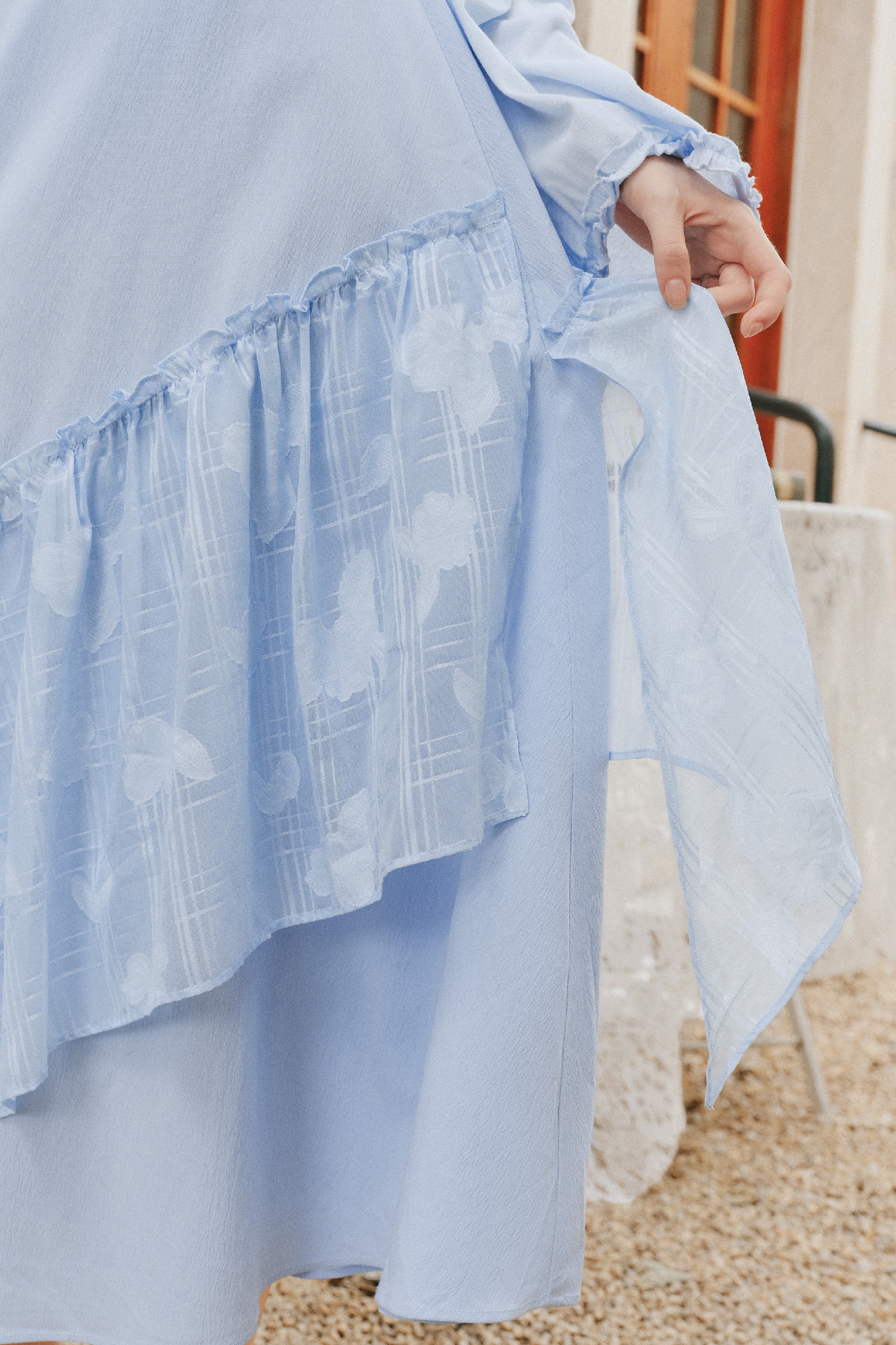 Flowy Swing Midi Skirt