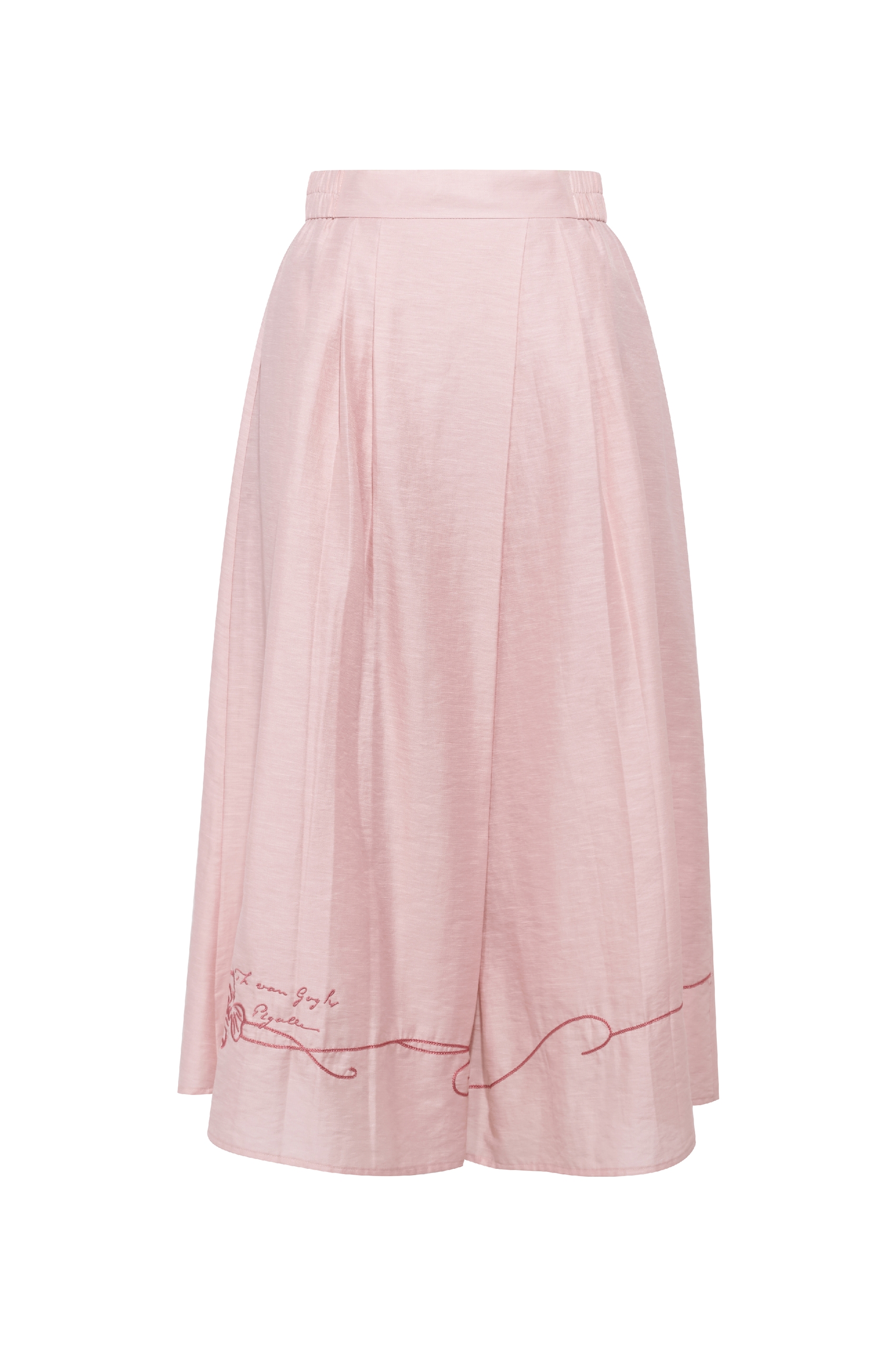 Flowy Swing Midi Skirt